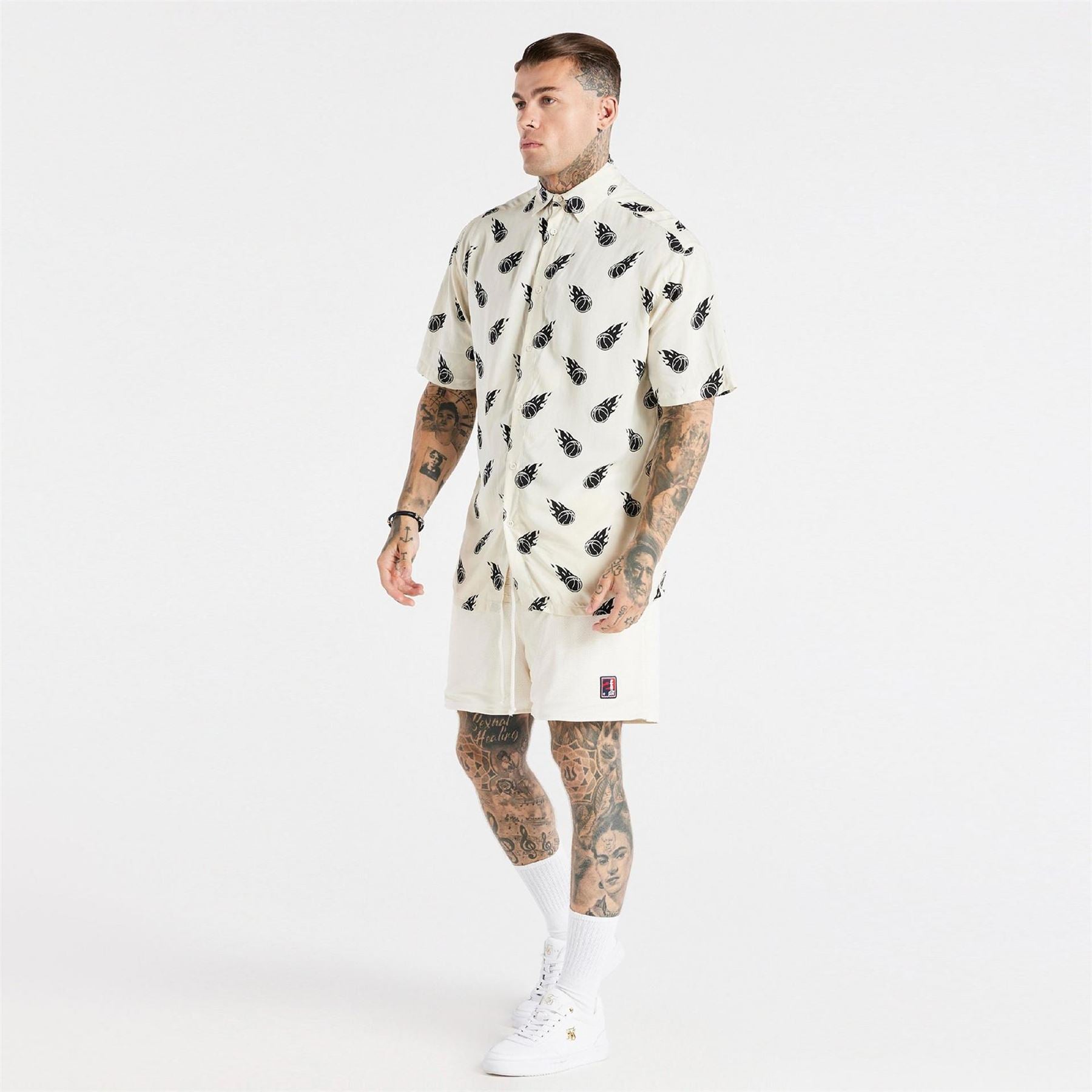 SikSilk Short Sleeve Regular Fit Shirt