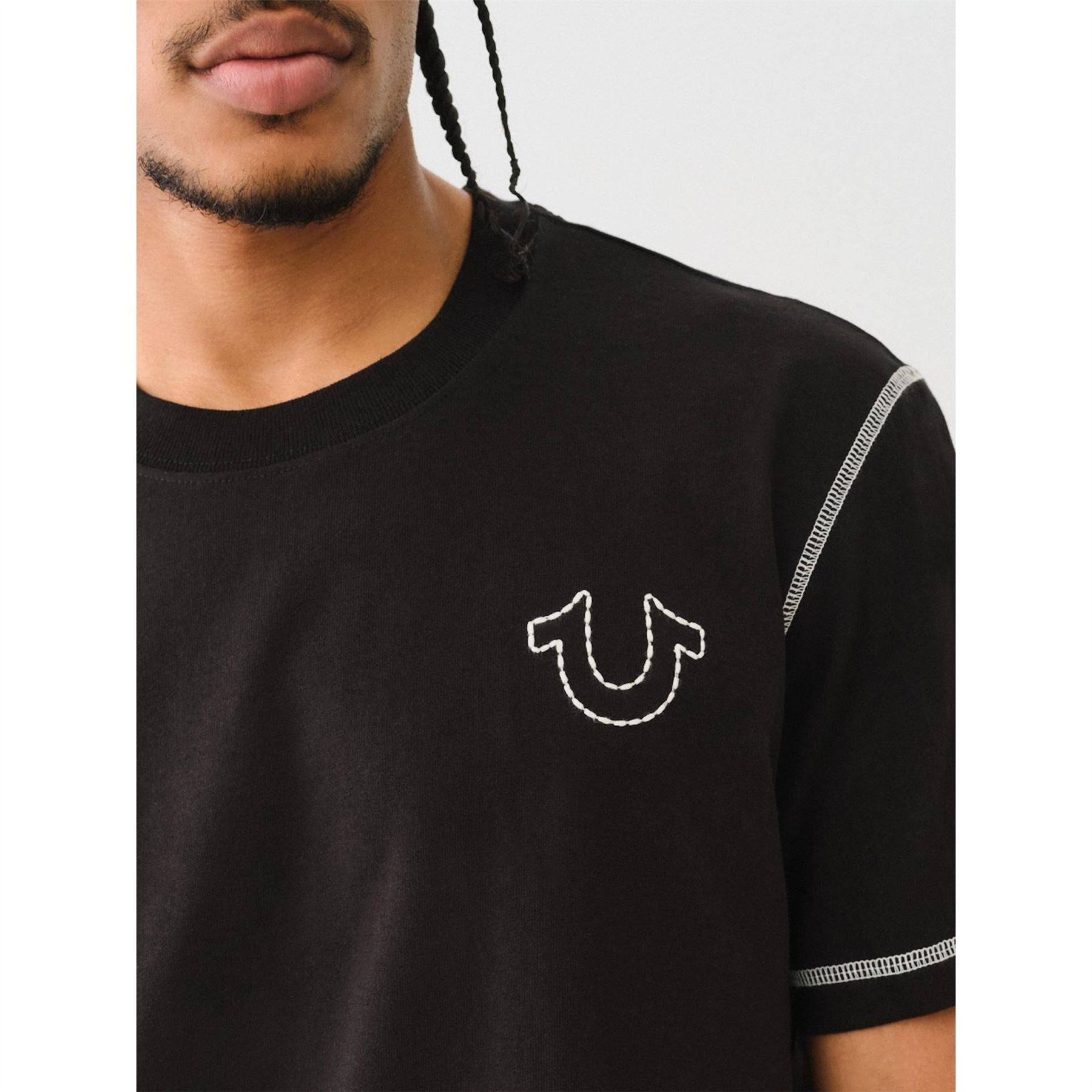 True Religion Regular Fit Stitch T-Shirt