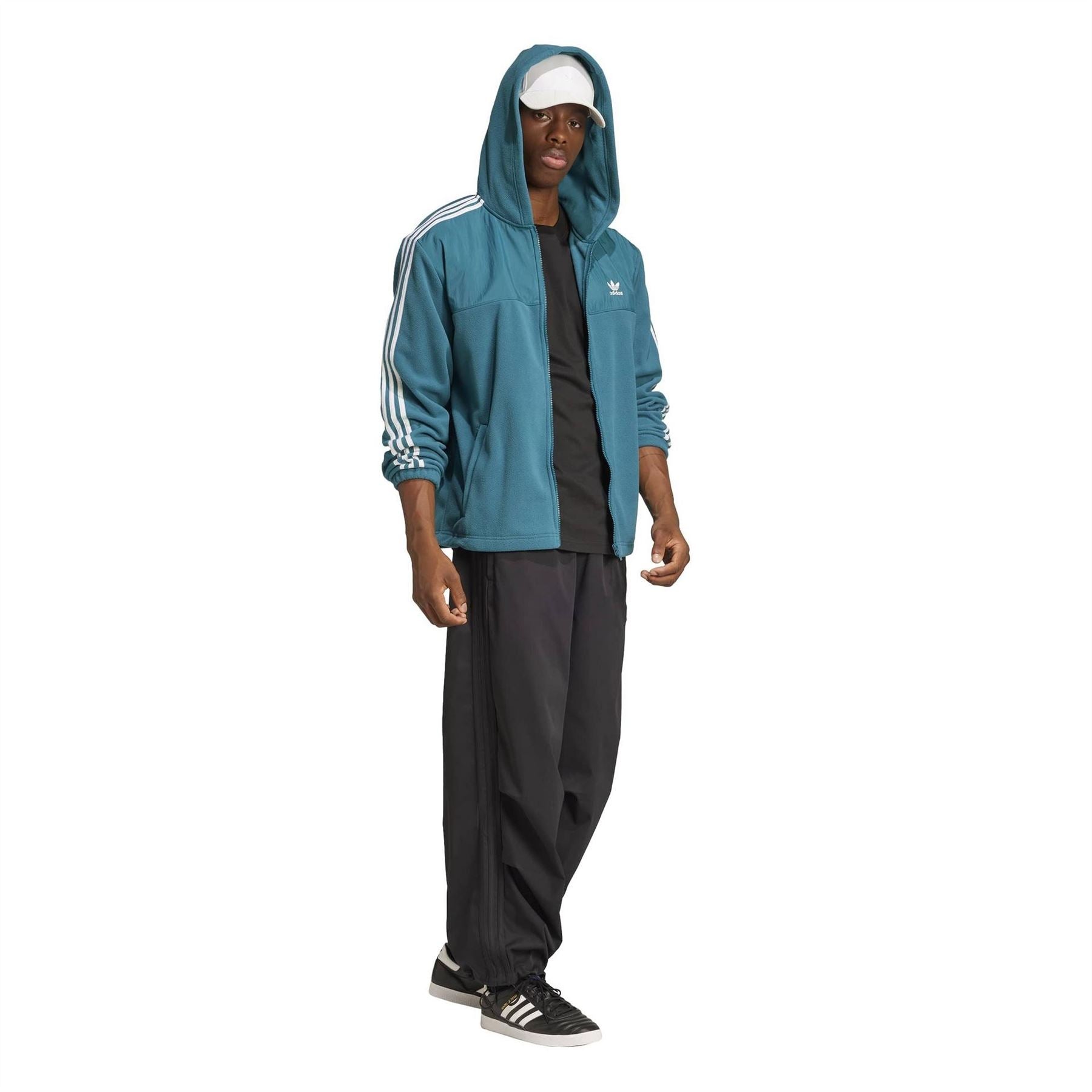 adidas Hooded Neck Long Sleeve Sweatshirt