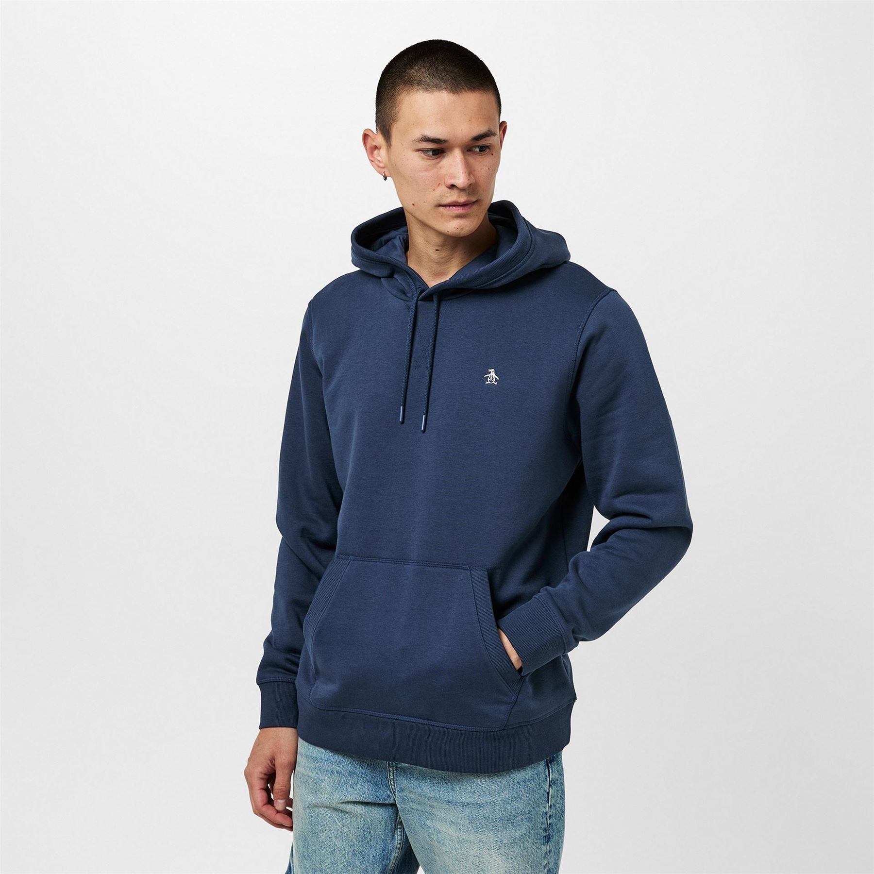 Original Penguin Regular Fit Hooded Long Sleeve Sweatshirt