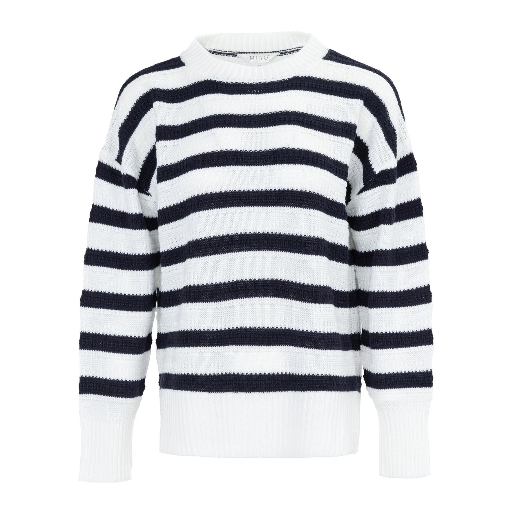 Miso Womens Stripe Jumper Knitwear