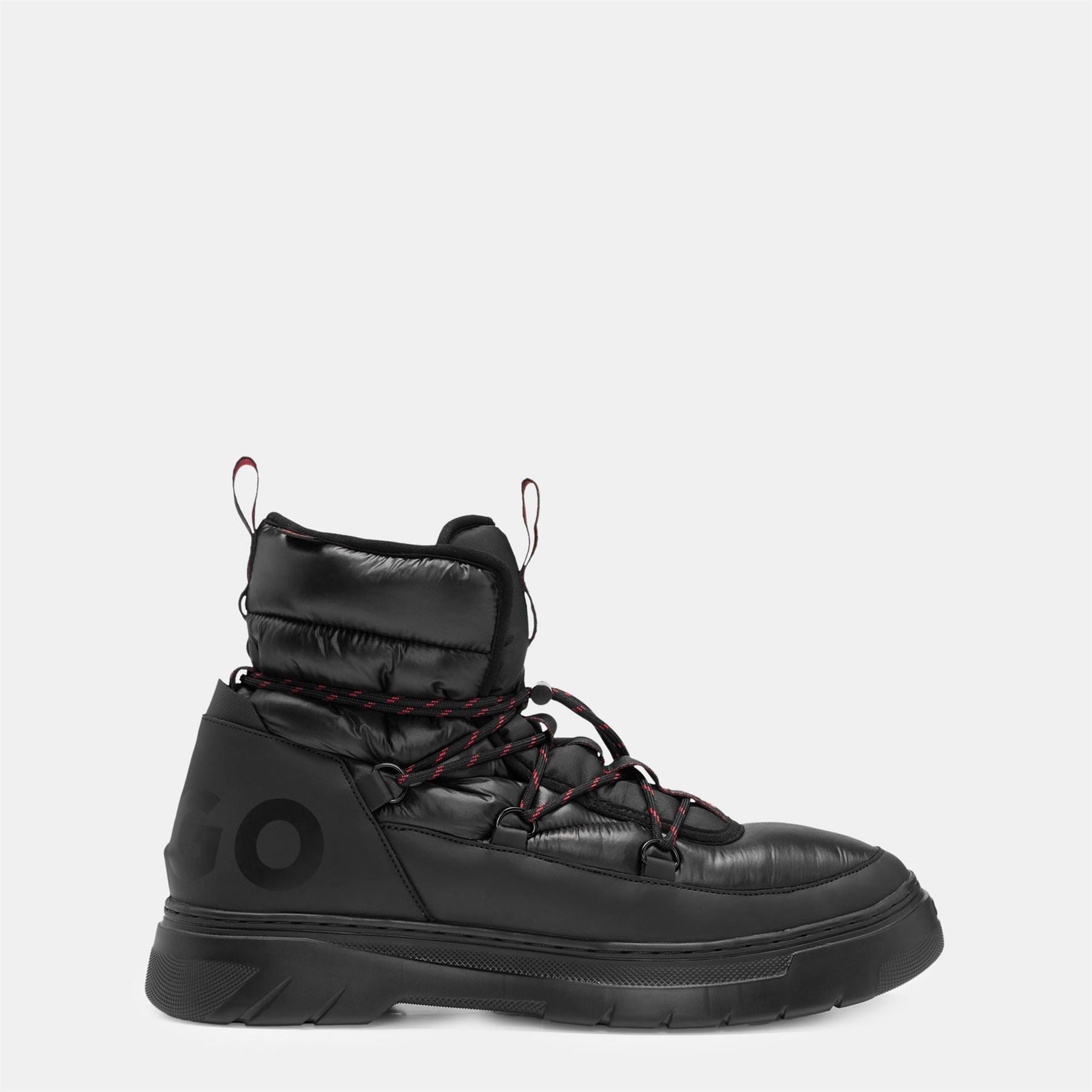 Hugo Urian Ankle Boots with Lace-Up Closure