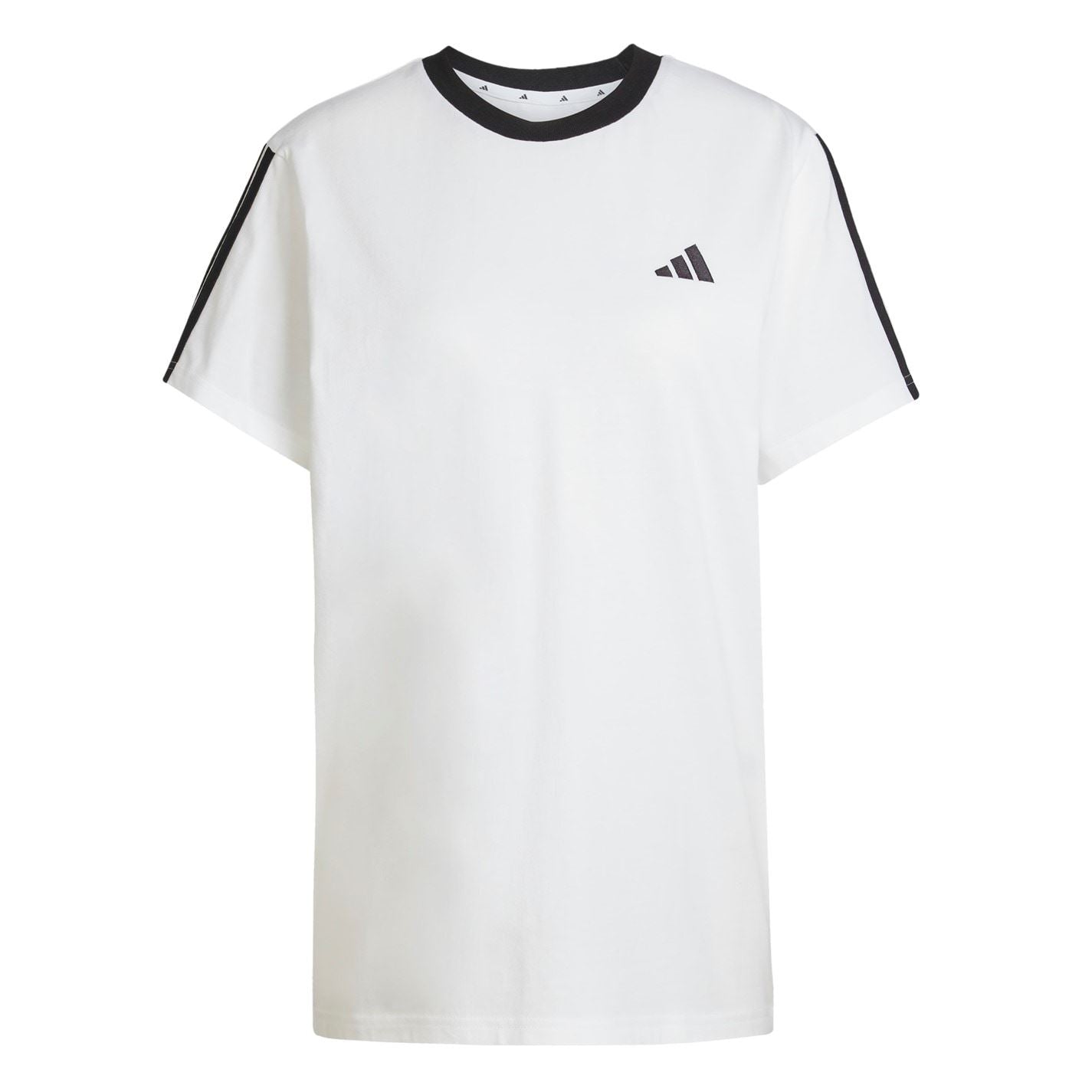 adidas Womens Essentials 3 Stripe T-Shirt