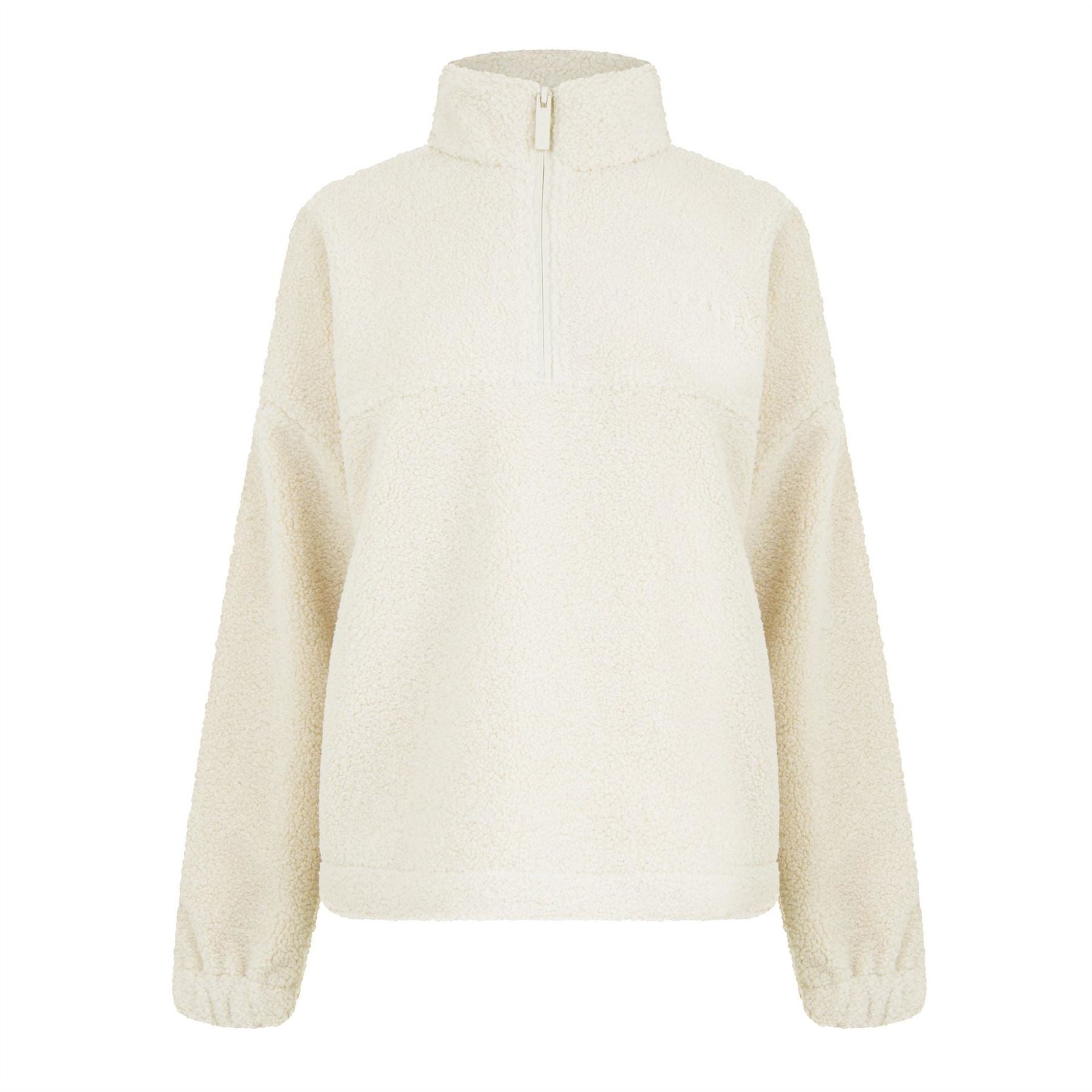 USA Pro Usapro Borg Funnel Quarter Zip Fleece