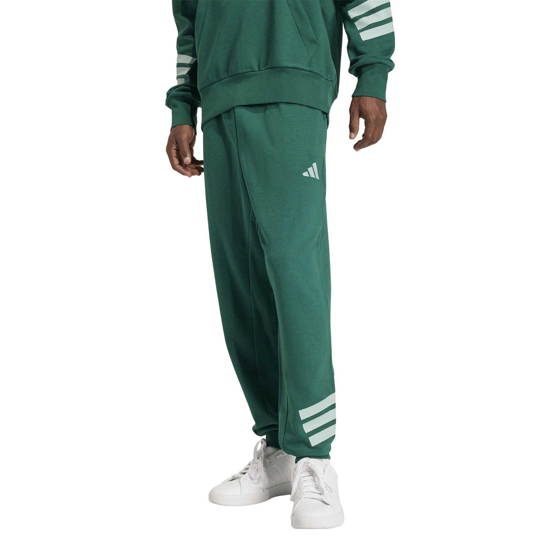 adidas Three Stripes Slim Tapered Running Pants