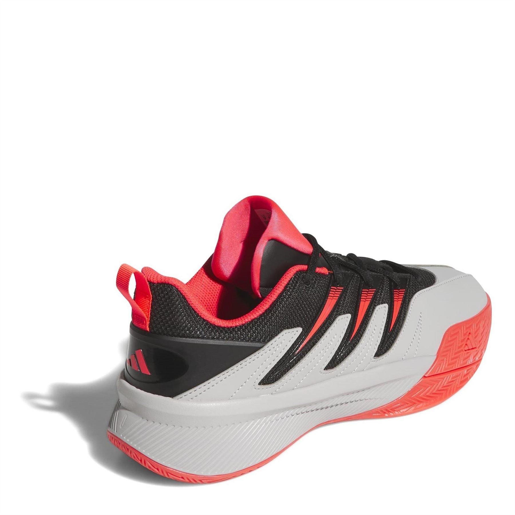 adidas Dame Court 3 Low Top Lace-Up Sneakers
