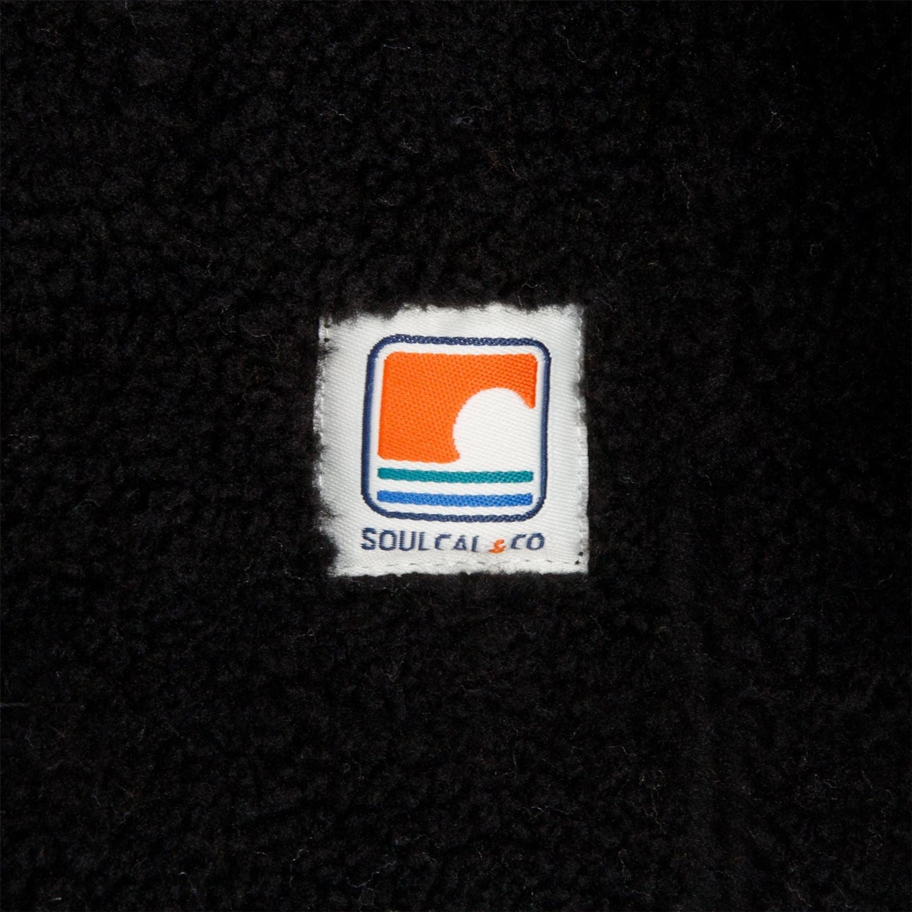 SoulCal Cal Sherpa Hooded Jacket Ladies