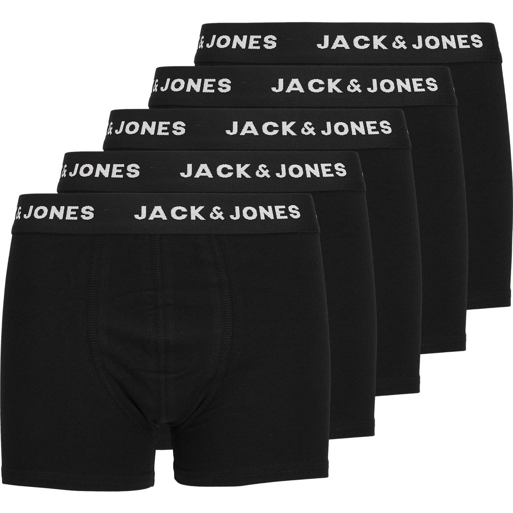Jack and Jones Huey 5 Pack Trunks