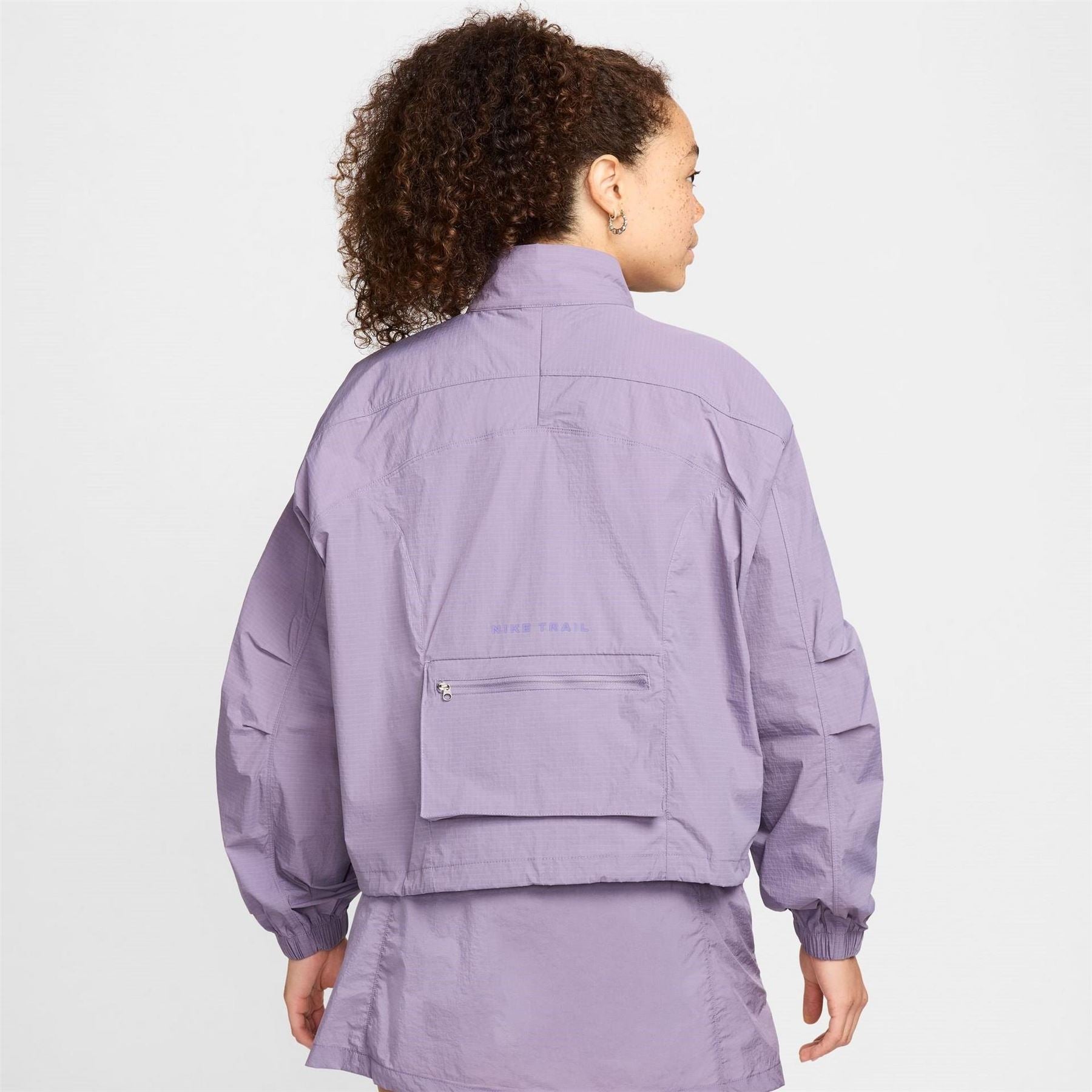 Nike Womens Trail Repel Oversized Uv Running Jacket