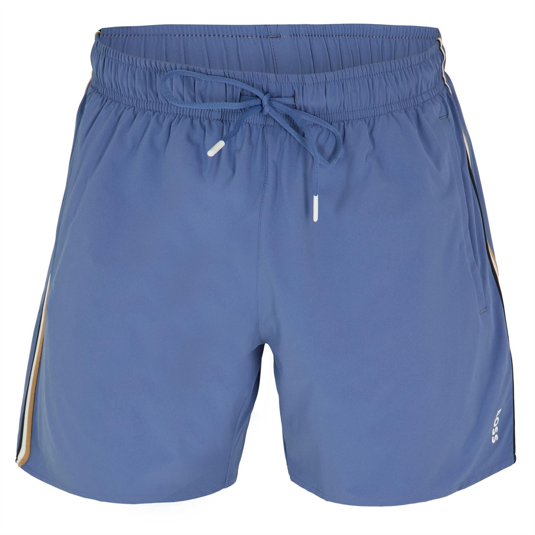 Boss Iconic Solid Patterned Regular Fit Swim Trunk
