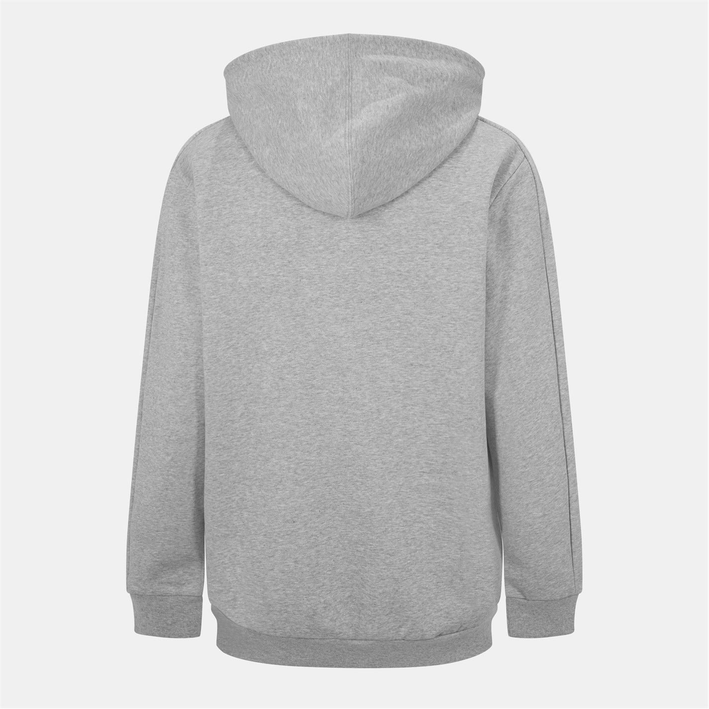 adidas Mens Essentials Fleece 3 Stripes Full Zip Hoodie