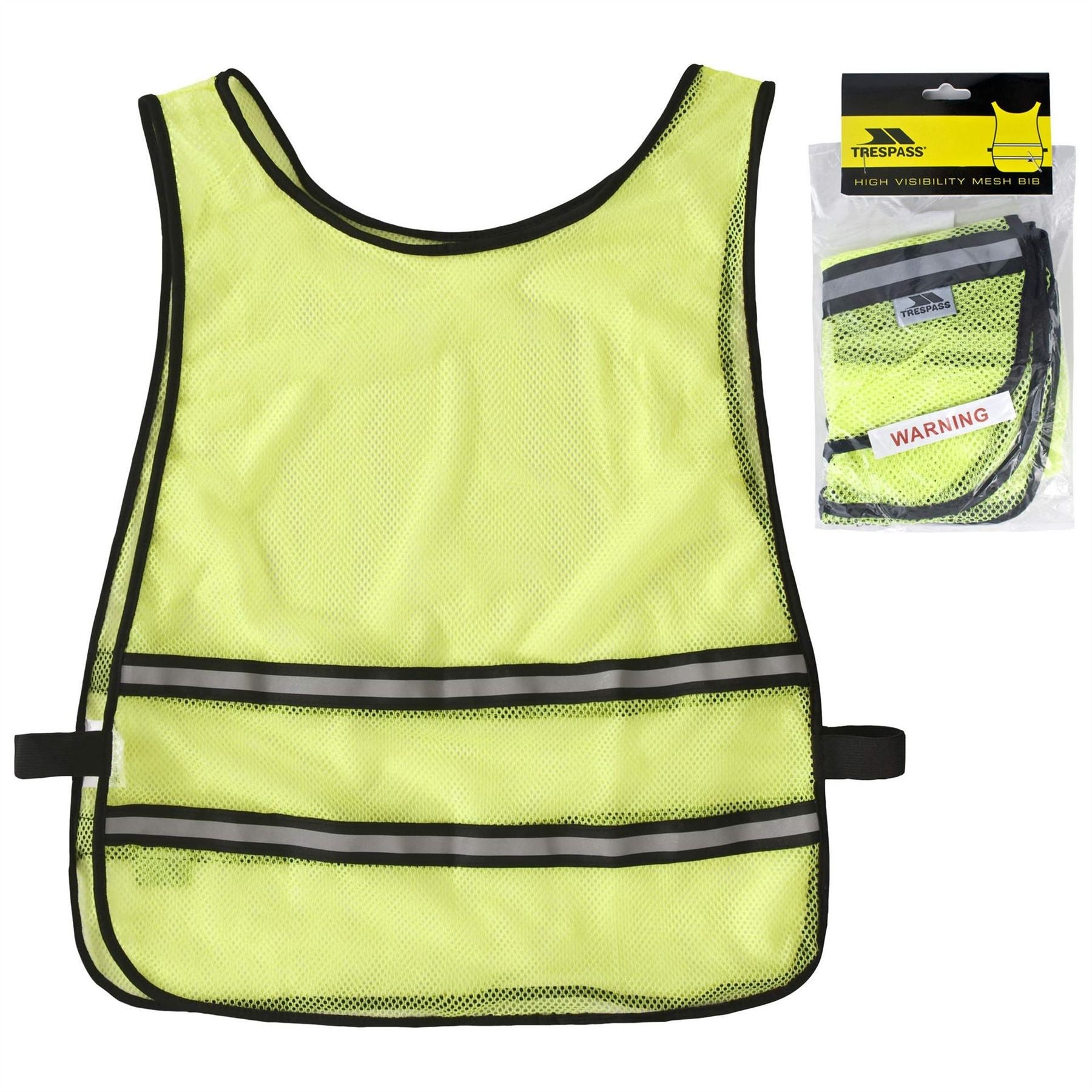 Trespass Adults Hi Visibility Mesh Running Vest