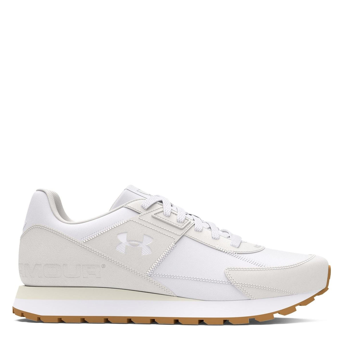Under Armour Essential Runner Lace-Up Low Top Sneakers with Logo
