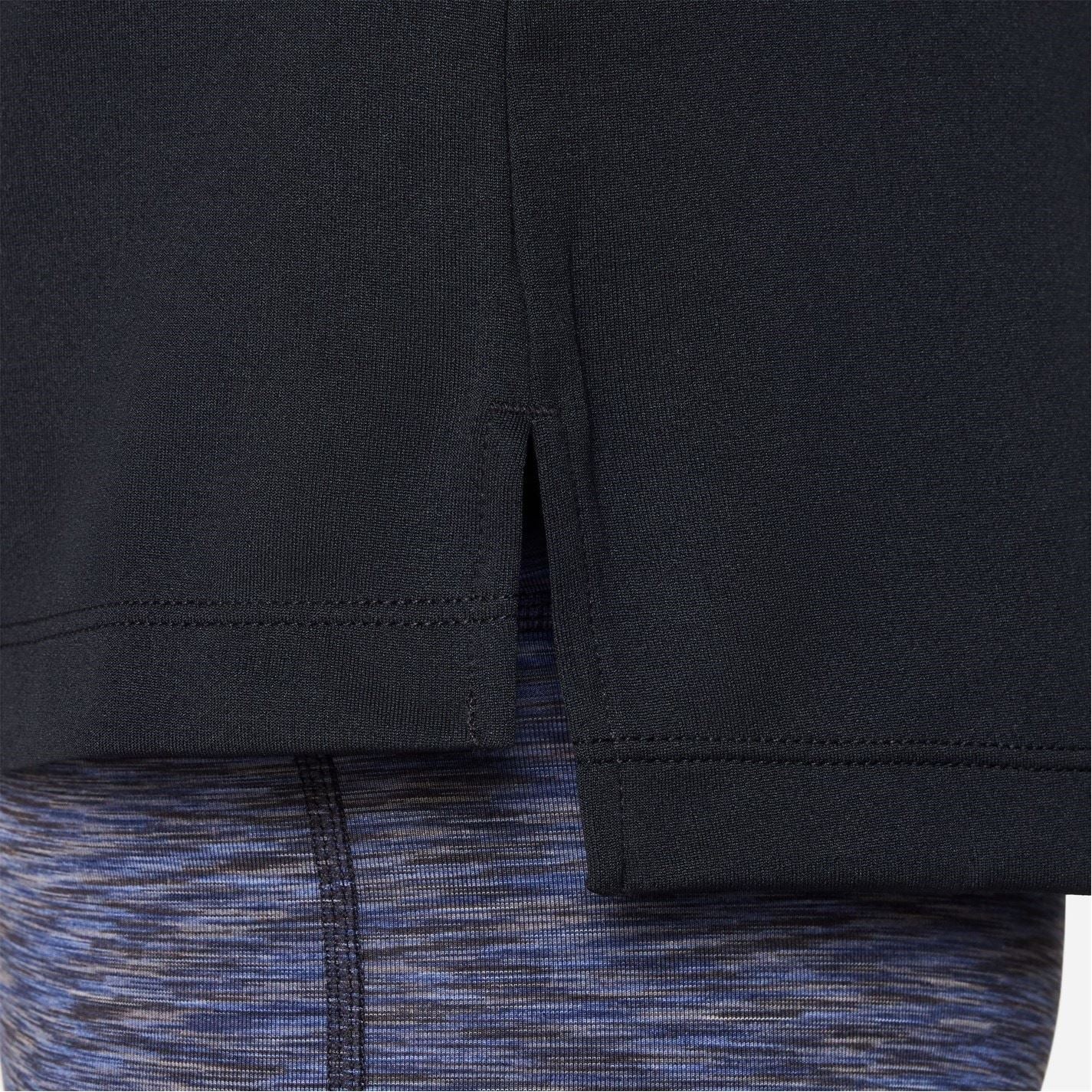 Nike Older Girls Dri Fit Long Sleeve Half Zip