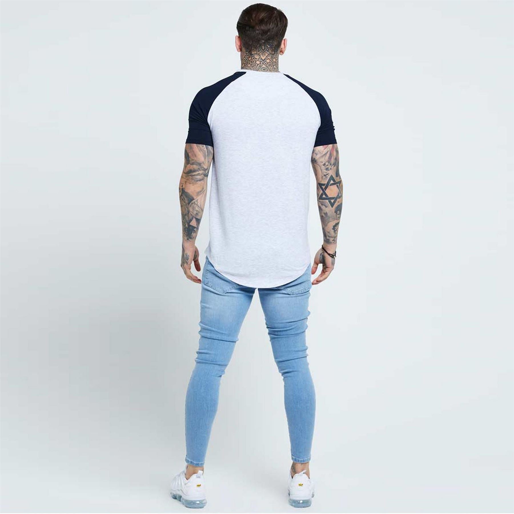 SikSilk Low Rise Ripped Skinny Jeans