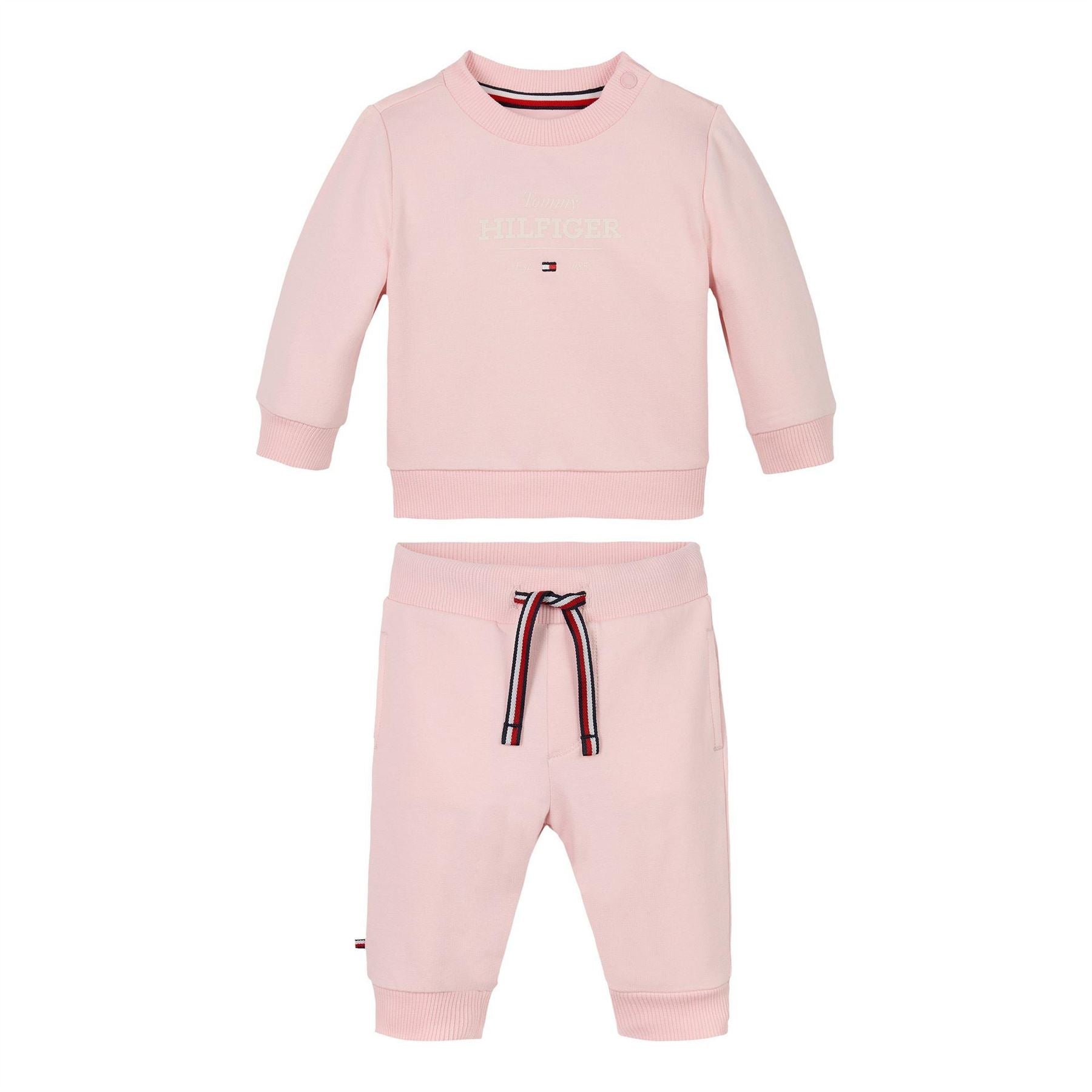 Tommy Hilfiger Crew Neck Long Sleeve Jogger Suit