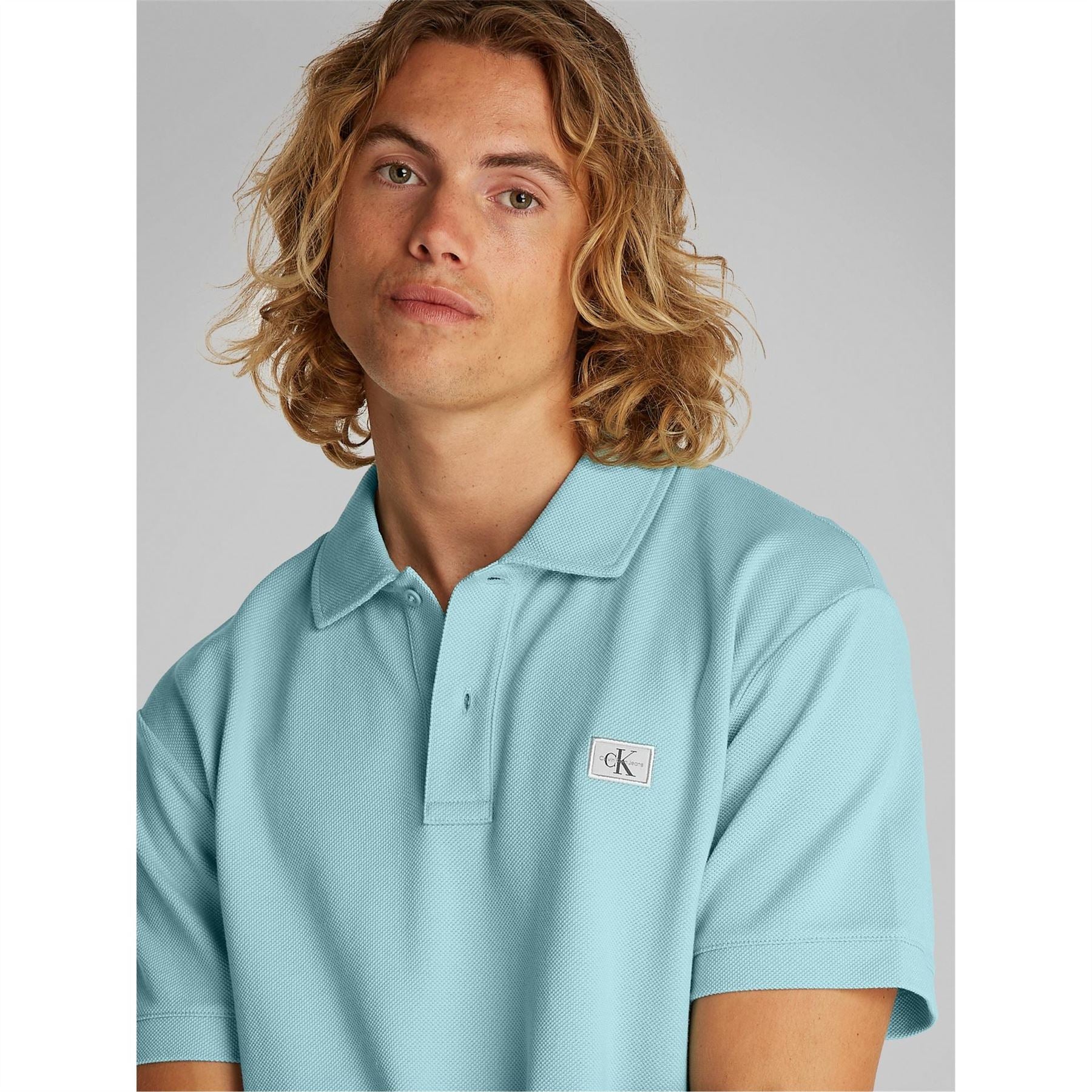 Calvin Klein Jeans Regular Fit Short Sleeve Polo Shirt