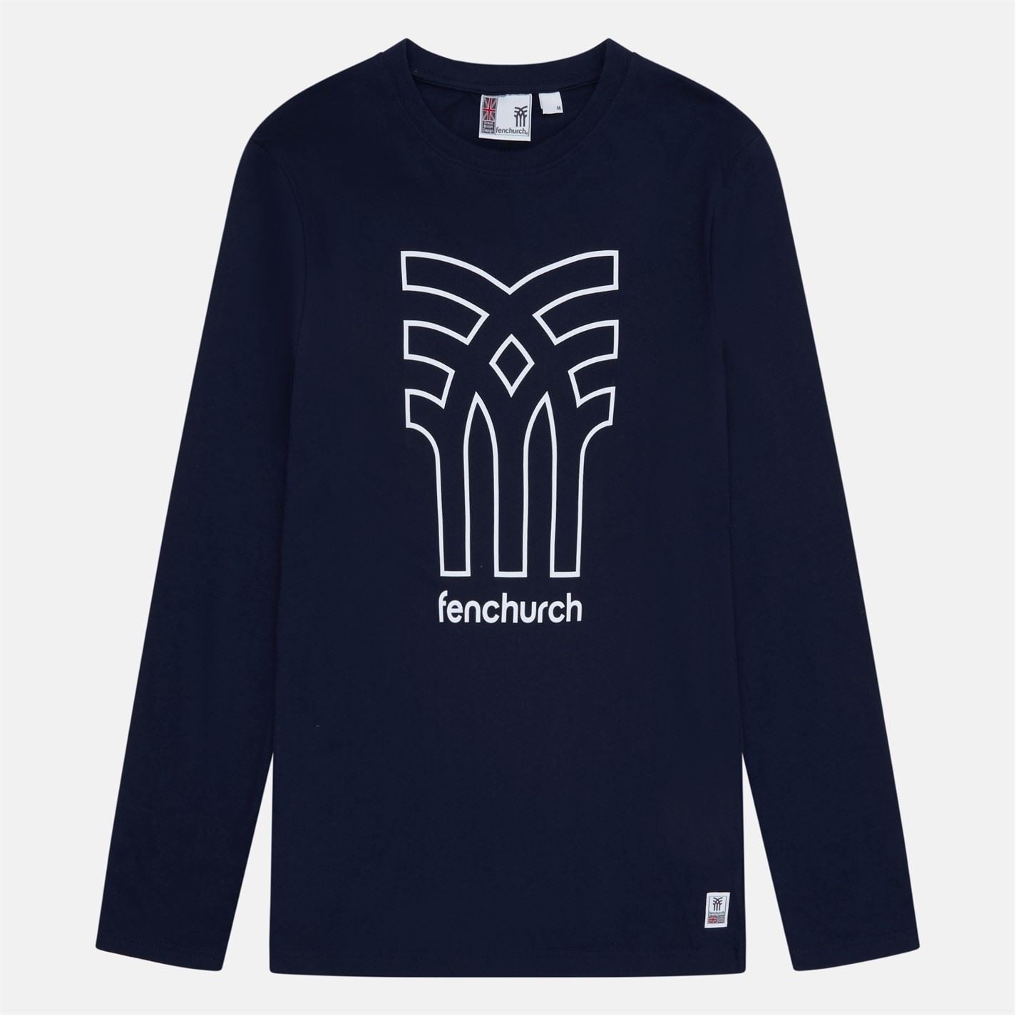 Fenchurch Aspinall Regular Fit Long Sleeve T-Shirt