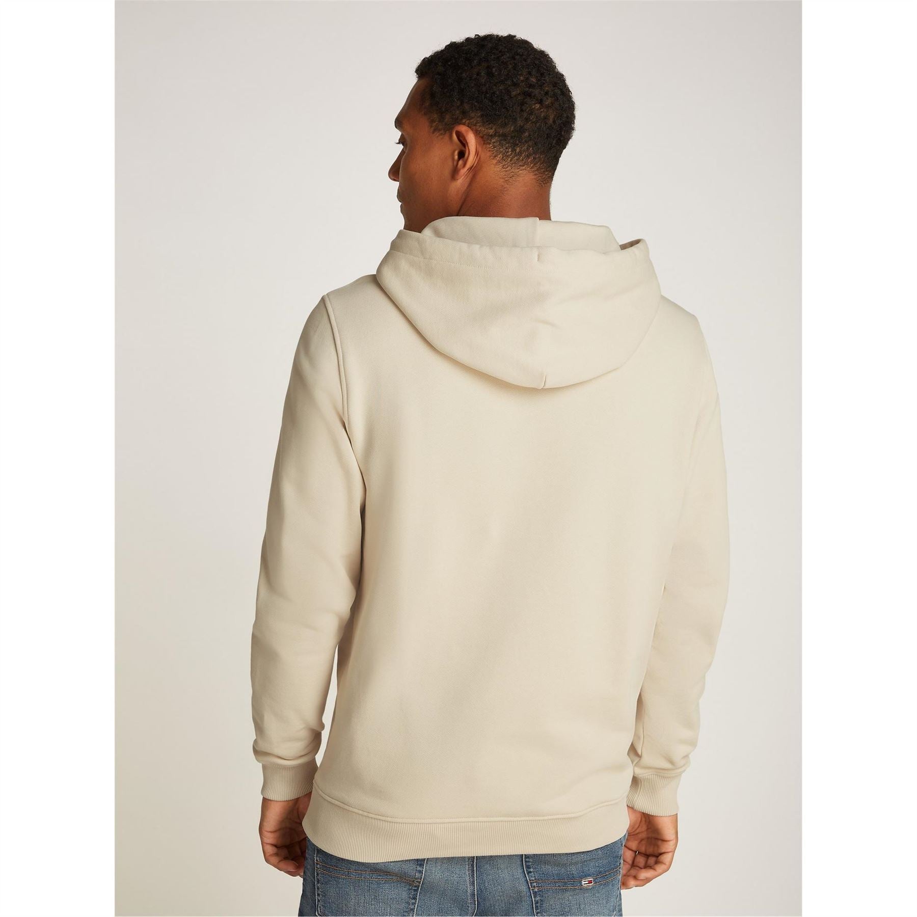 Tommy Jeans Reg Badge Regular Fit Hoodie Sweatshirt
