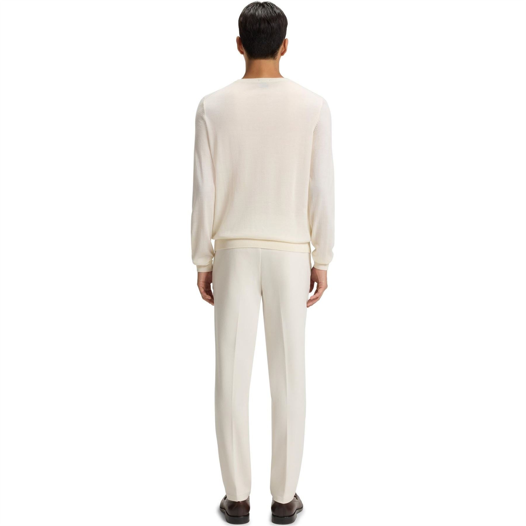 Boss Leno Knit Jumper, Soft Virgin Wool