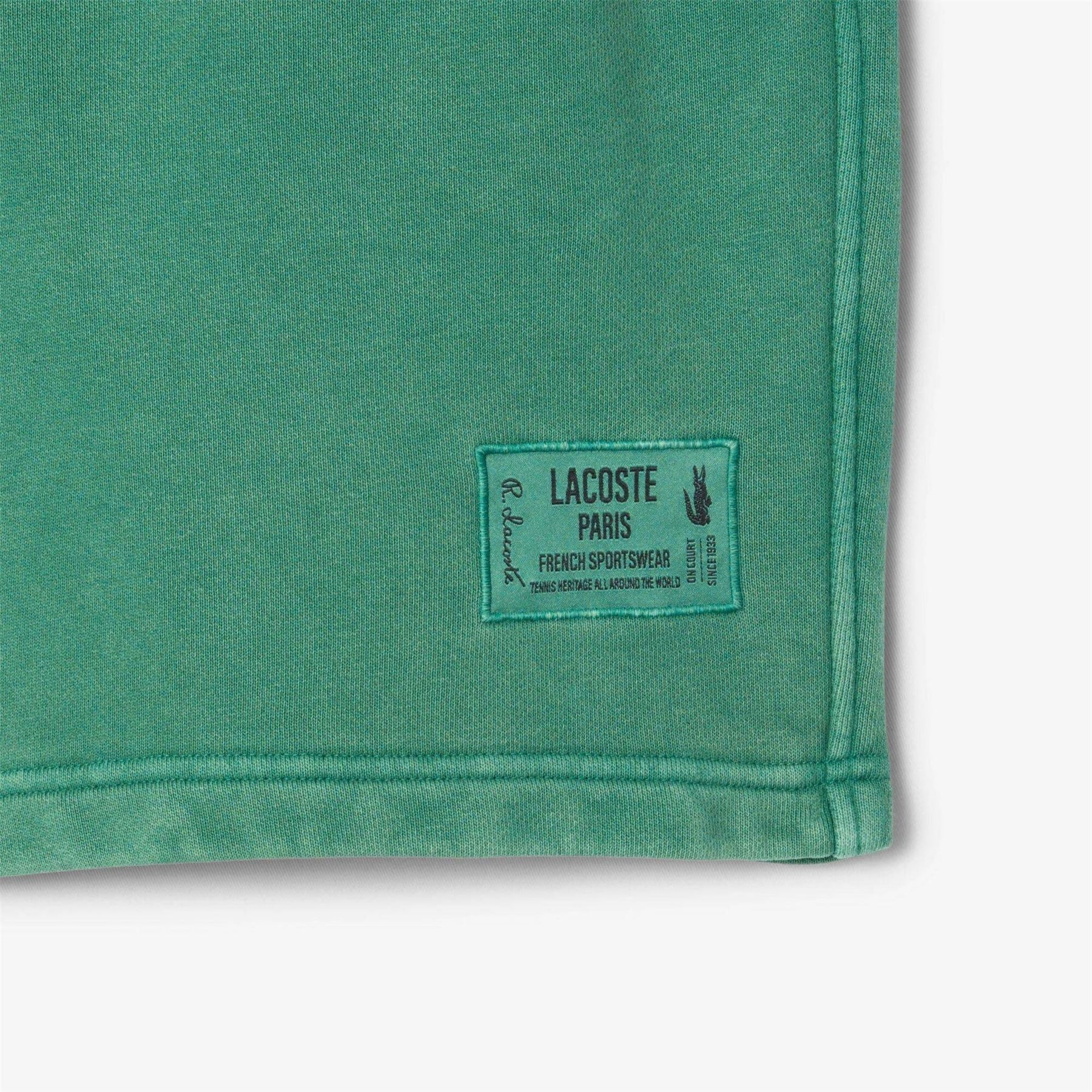 Lacoste Solid Bermuda Sweat Shorts