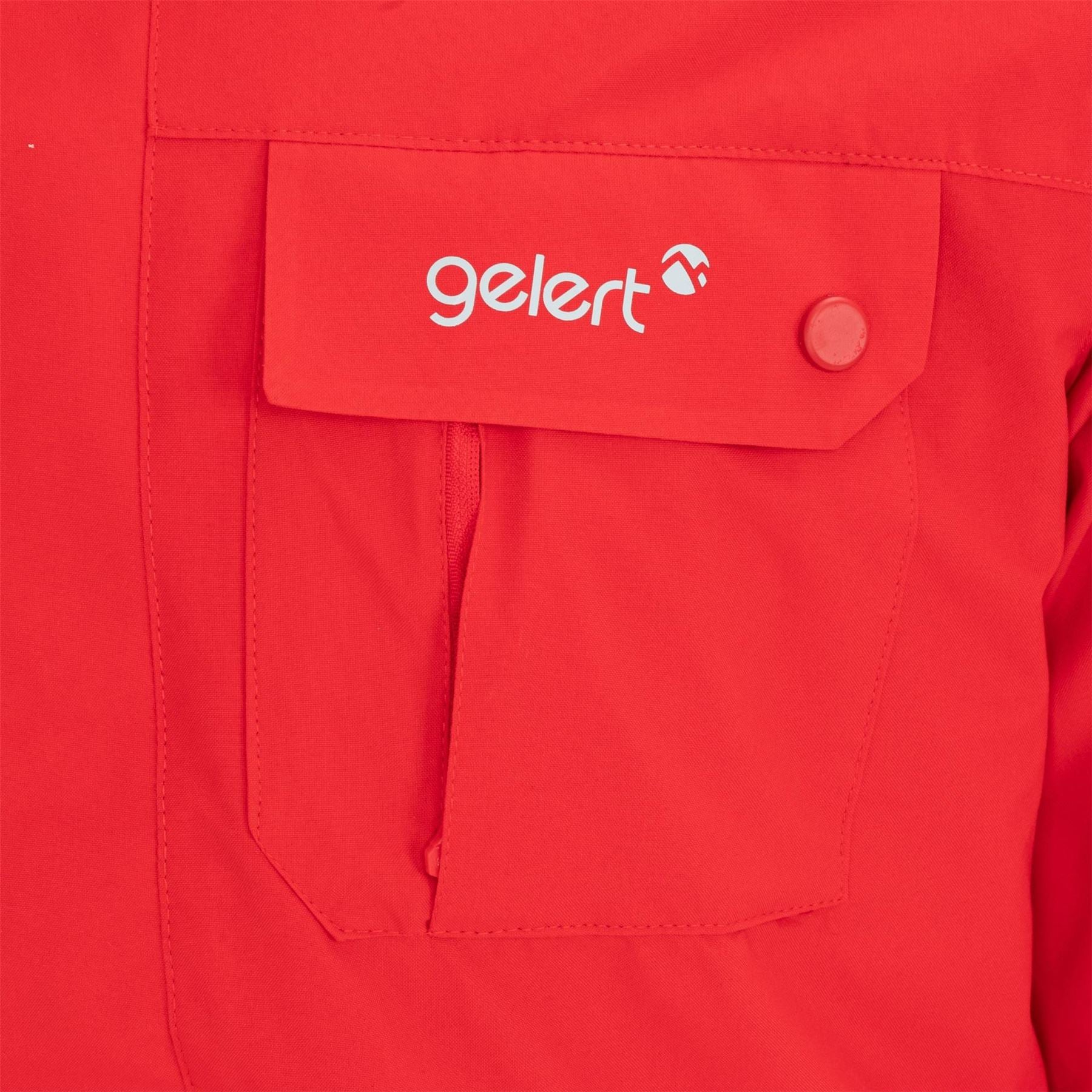 Gelert 3 in 1 Windproof Fleece Lined Detachable Hood Long Sleeve Jacket