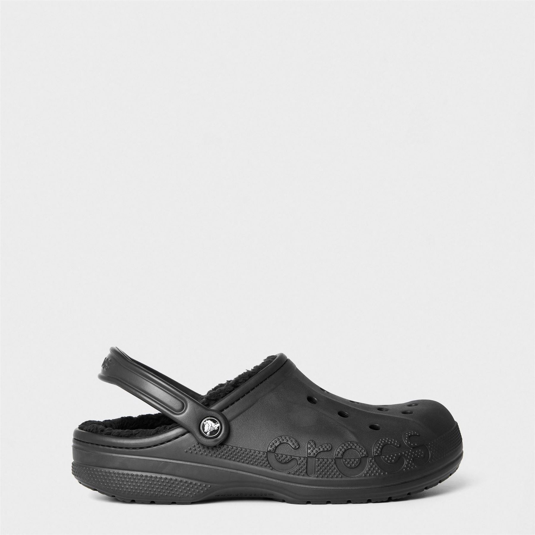 Crocs Baya Lined Shuv Clogs with Lacoste Lettering