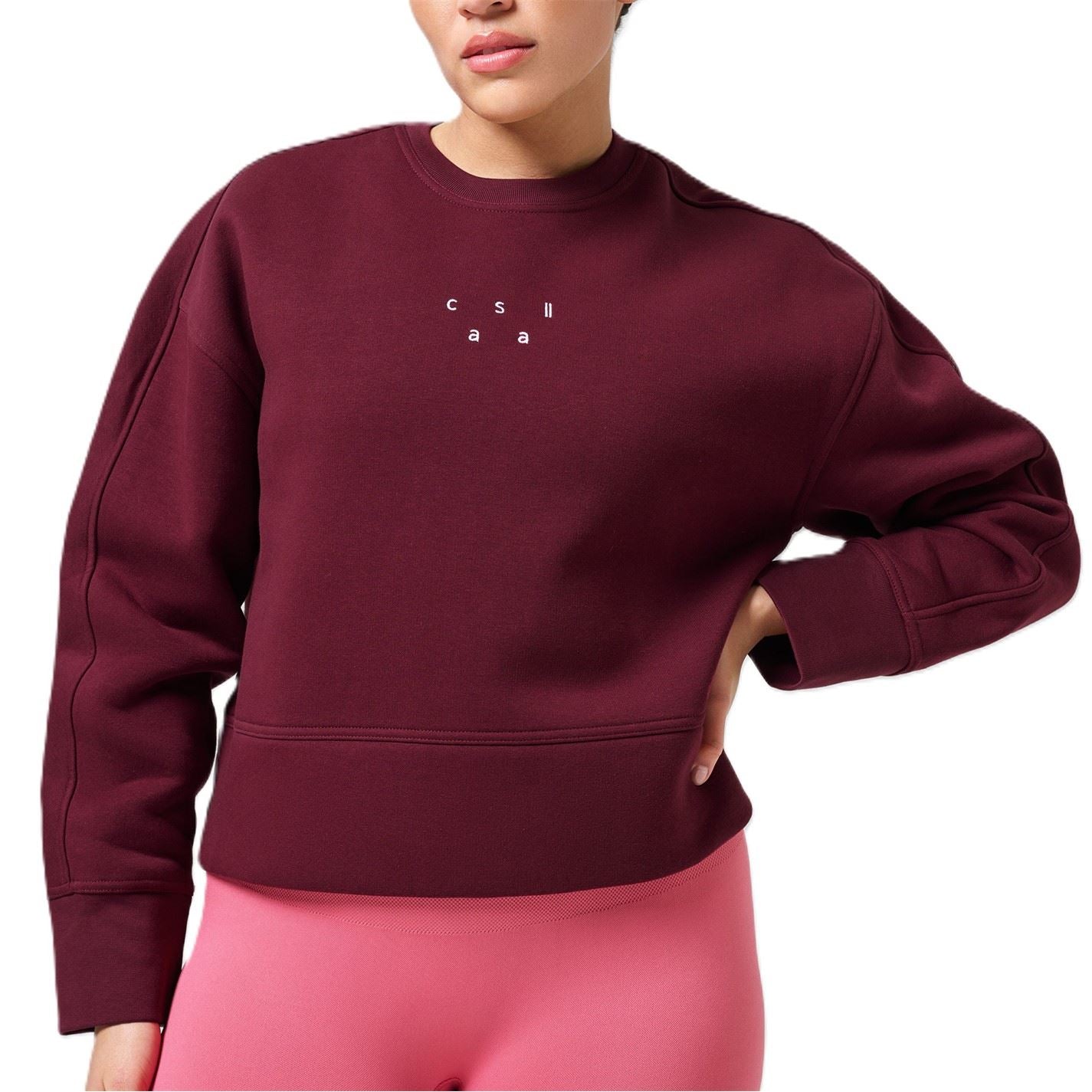 Casall Womens Box Crew Neck Sweatshirt