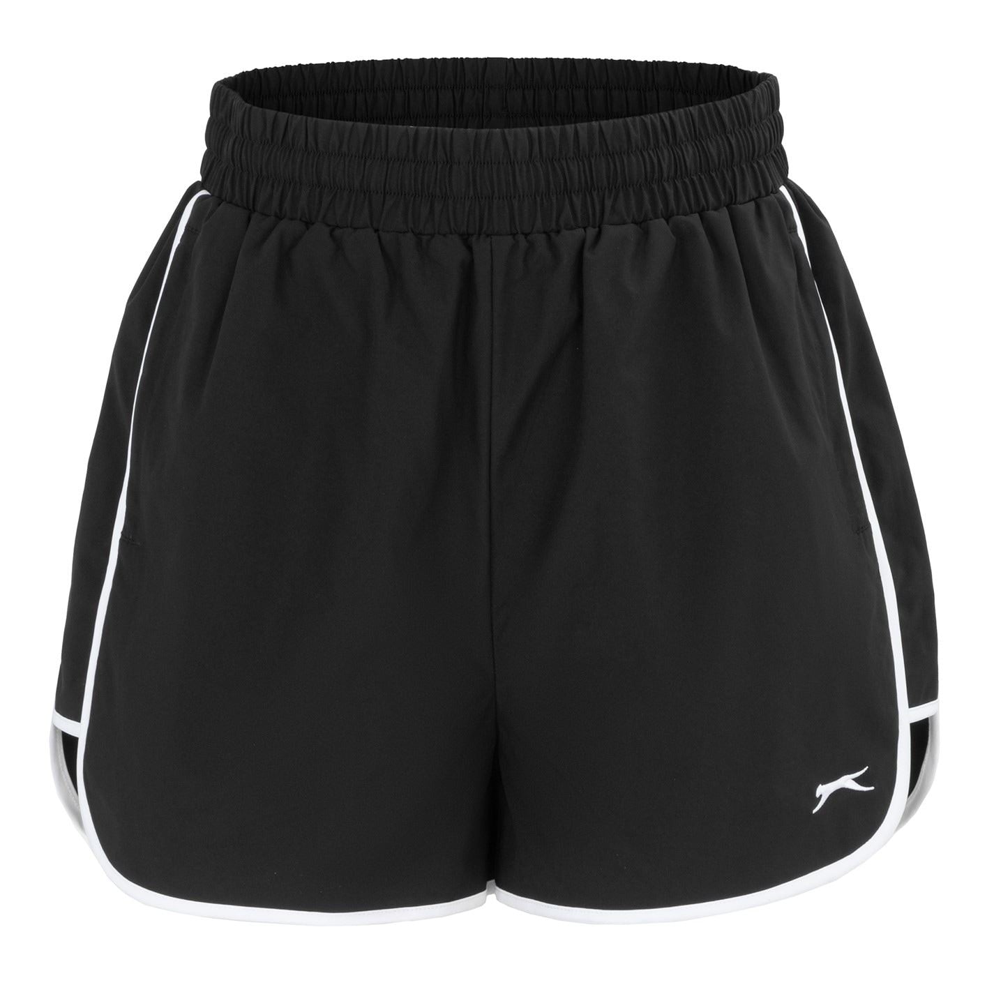 Slazenger Piping Athletic Shorts with Curved Hem