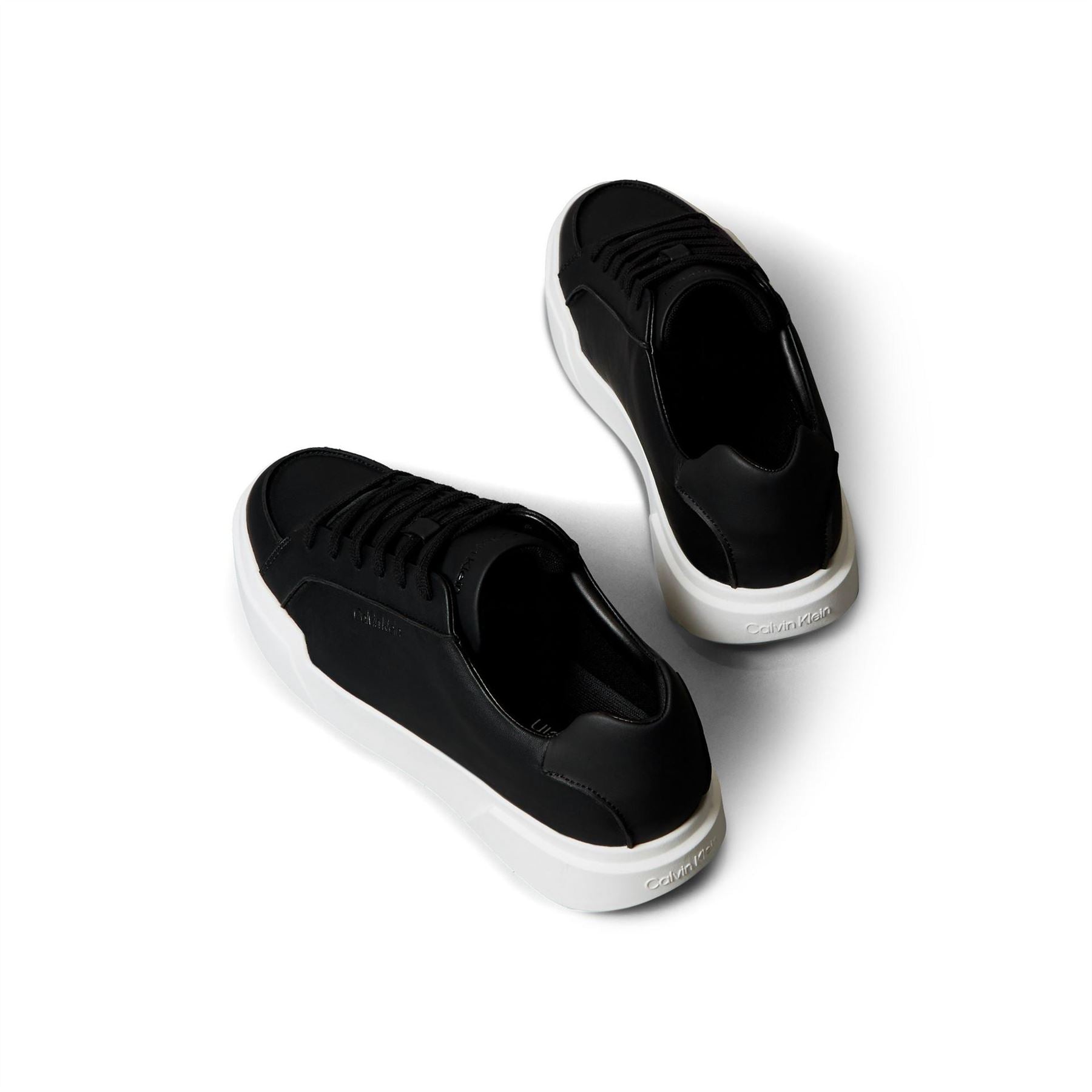 Calvin Klein Canvas Low Top Lace-Up Sneakers