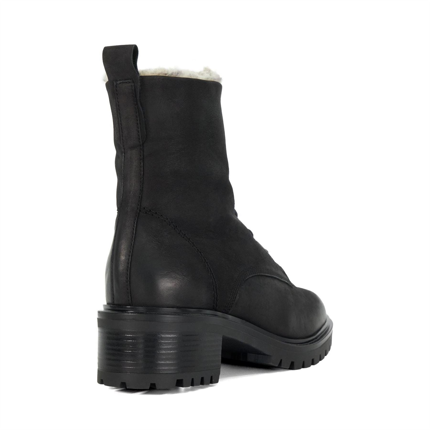Dune London Chunky Faux Fur Lined Boots