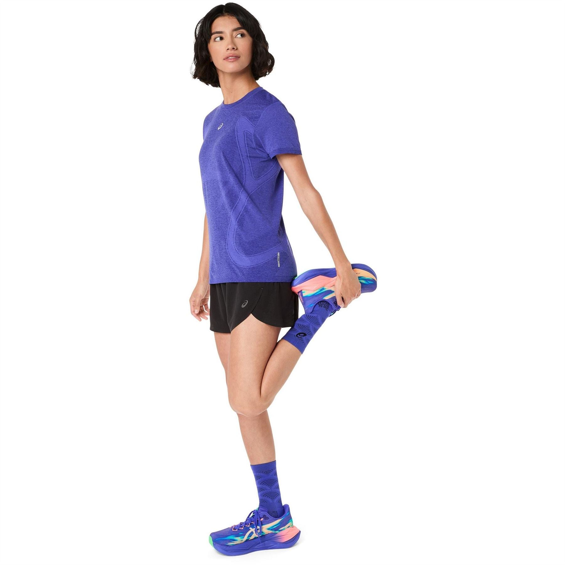 Asics Womens Split Shorts Running Shorts