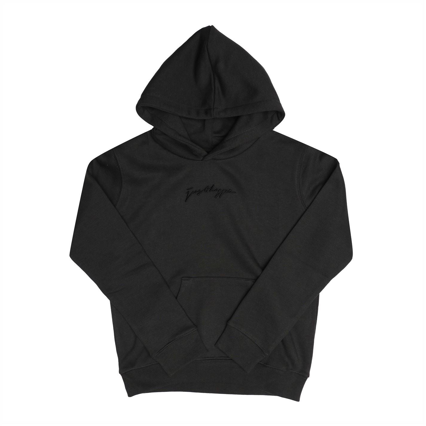 Hype Regular Fit Hooded Lettering Sweatshirt
