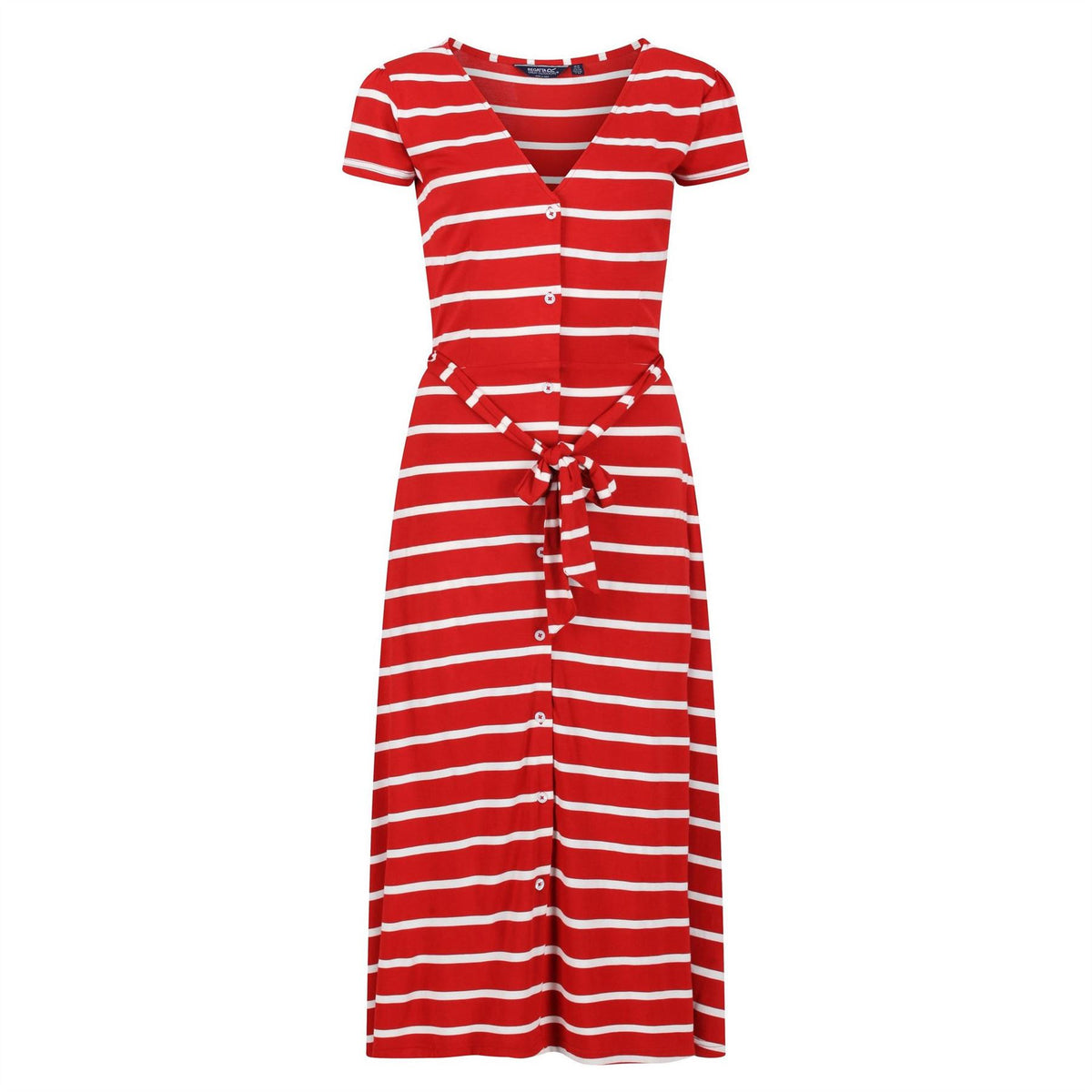 Regatta Maisyn V-Neck Short Sleeve Maxi Dress