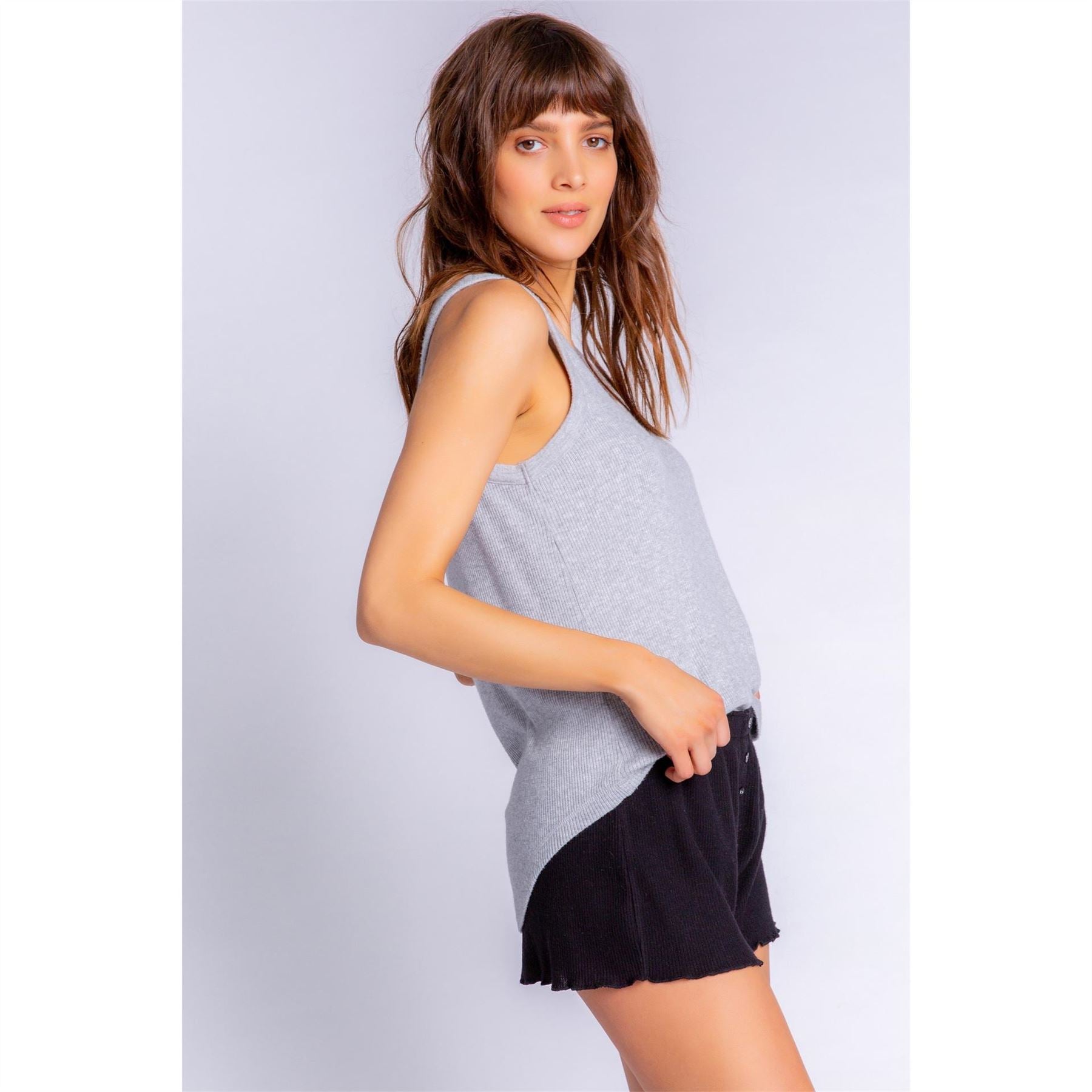 PJ Salvage Salvage Ribbed Shorts