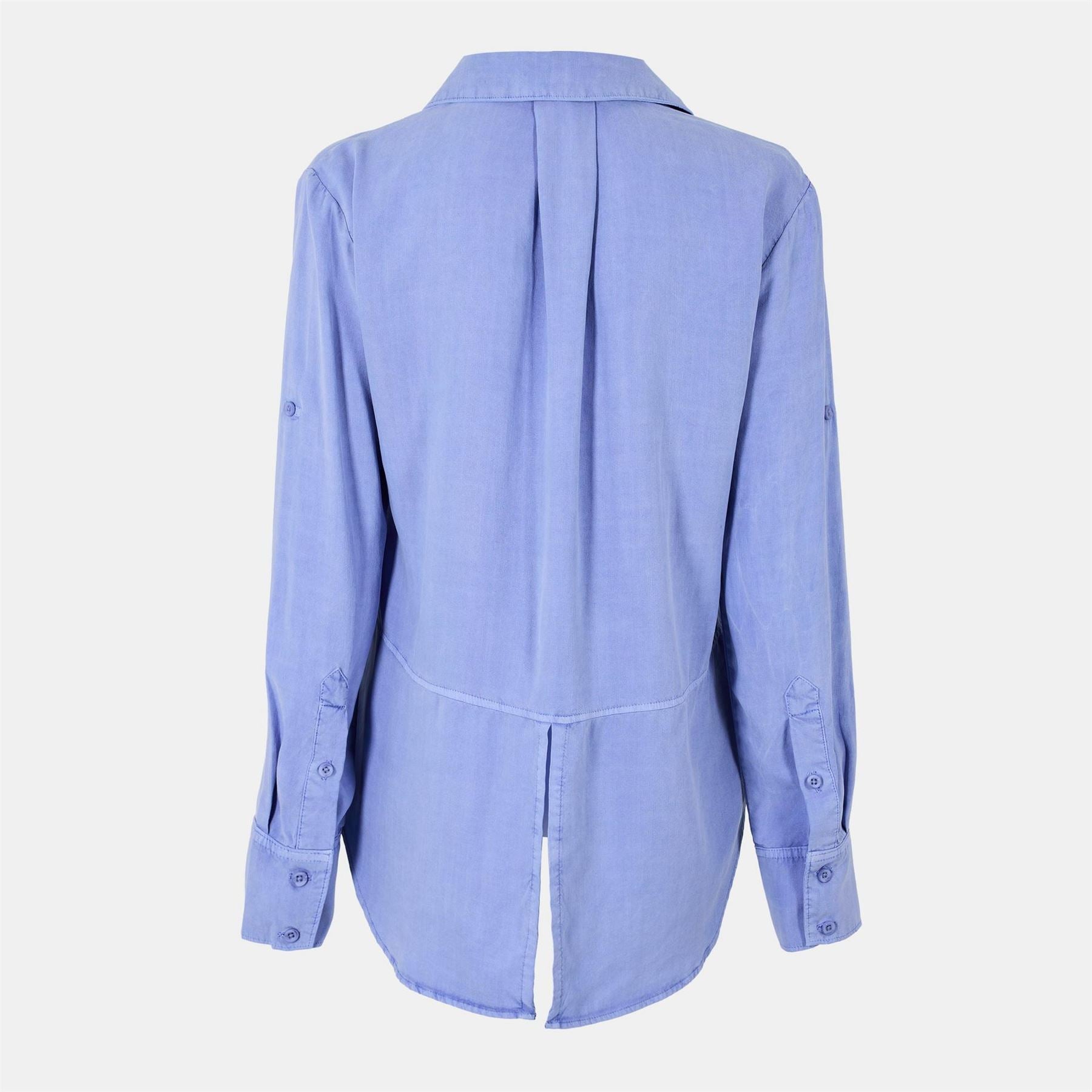 Bella Dahl Back Slit Relaxed Fit Three Quarter Sleeve Shirt