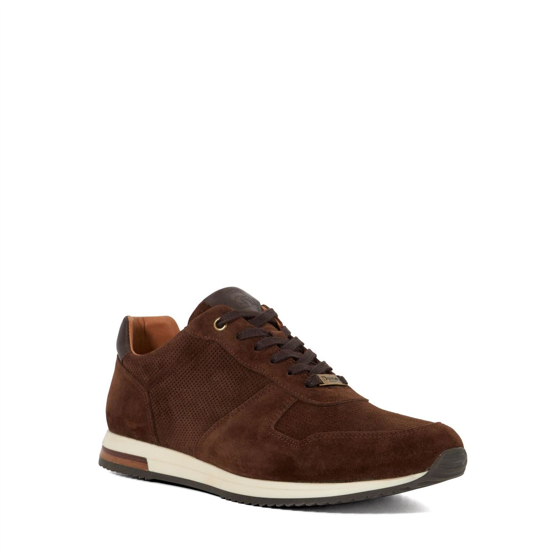 Dune London Trilogy Runner Lace Up Low Top Sneakers