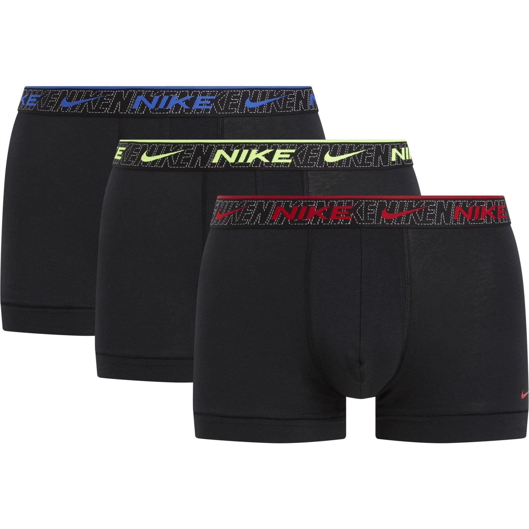 Nike Mens 3 Pack Everyday Cotton Trunks