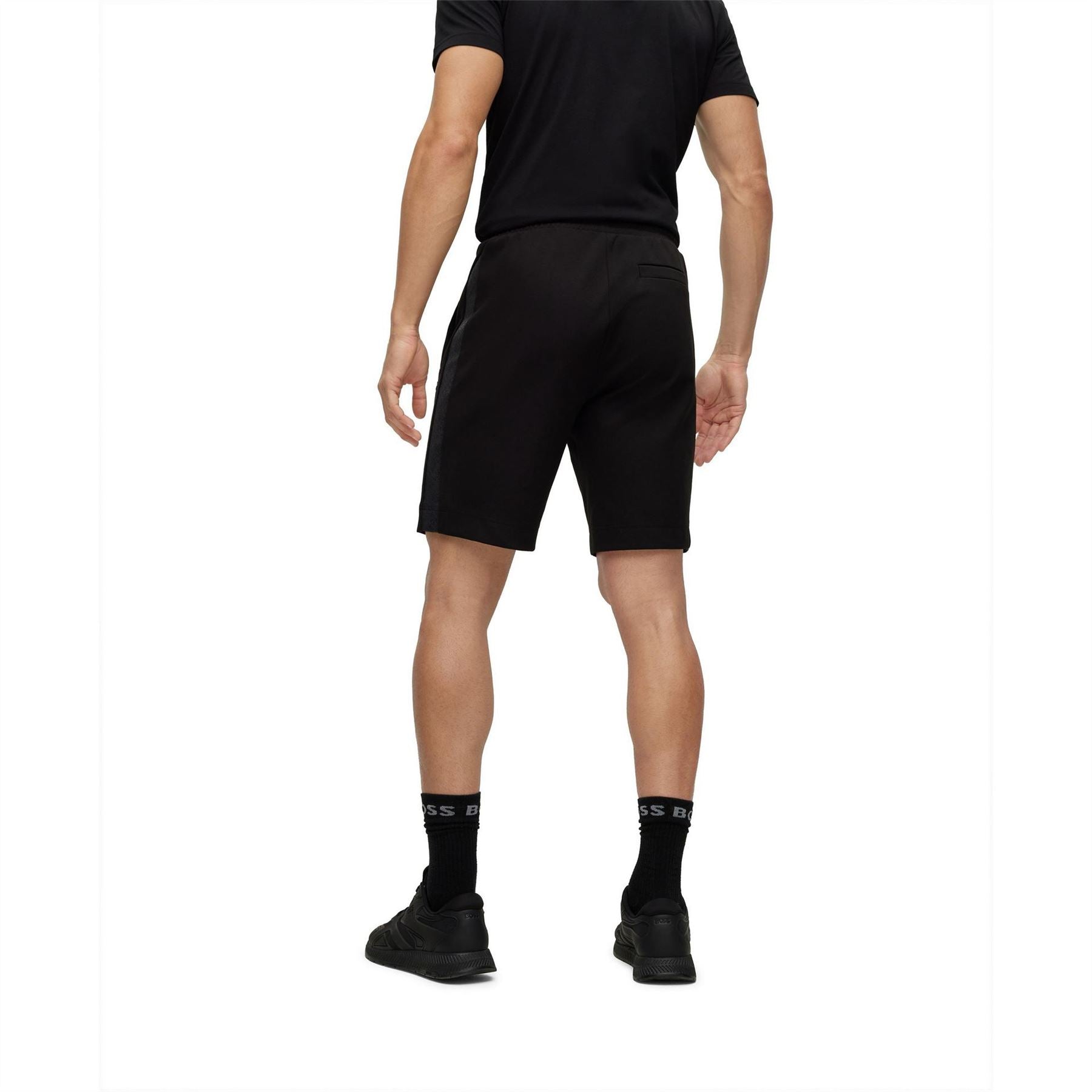 Boss Headlo Mirror Solid Sweat Shorts