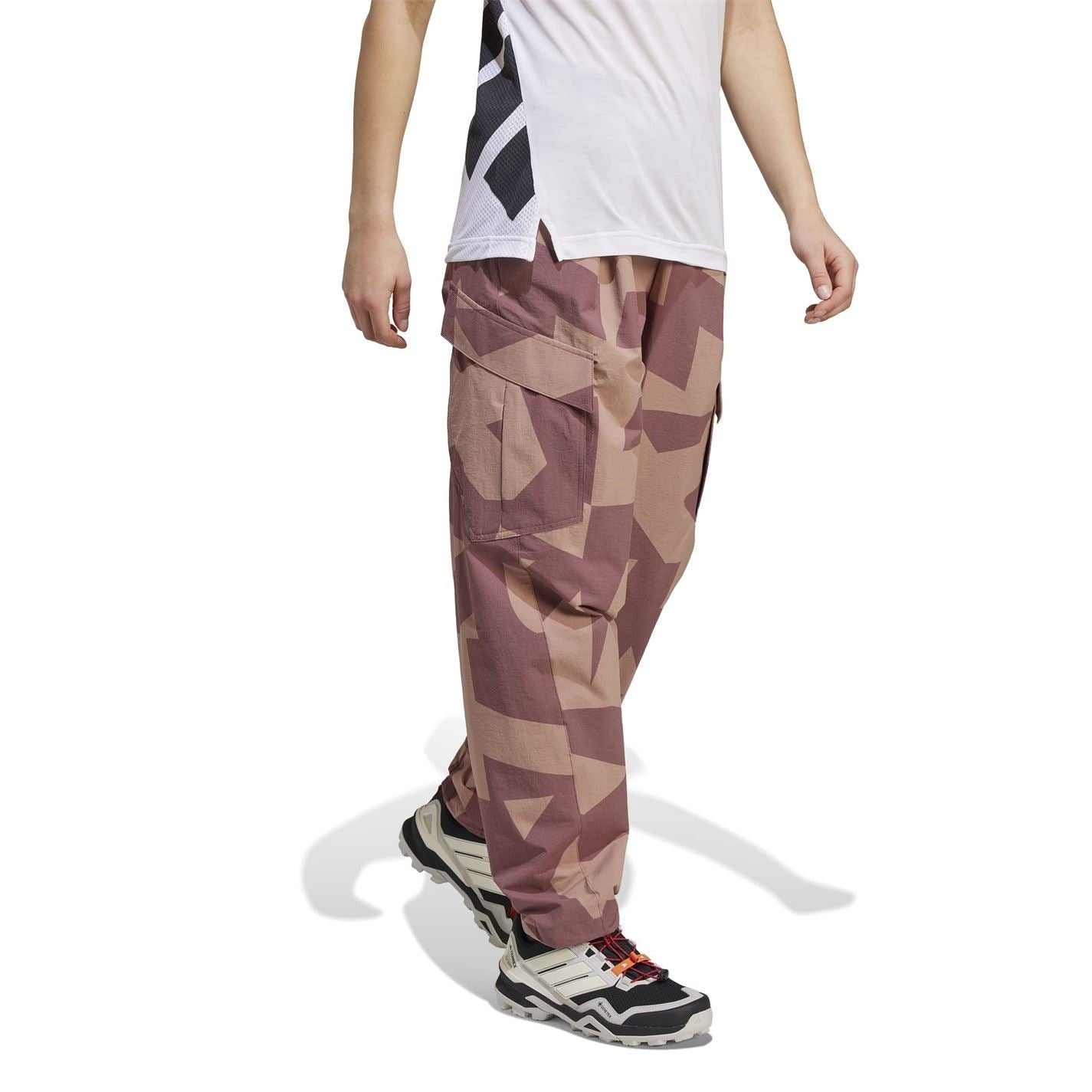 adidas Womens Terrex Xploric Cargo Joggers Printed