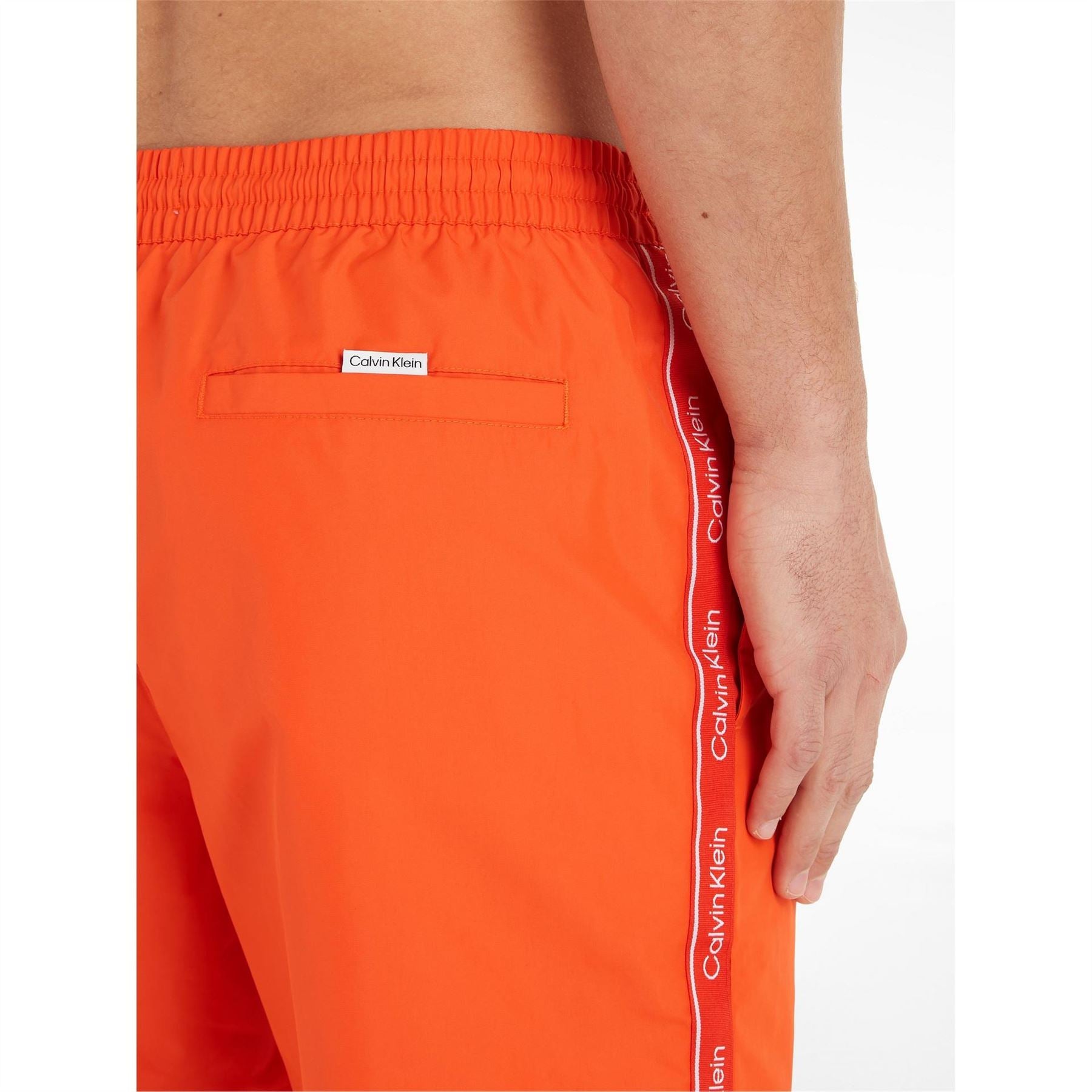 Calvin Klein Mens Tape Swim Shorts