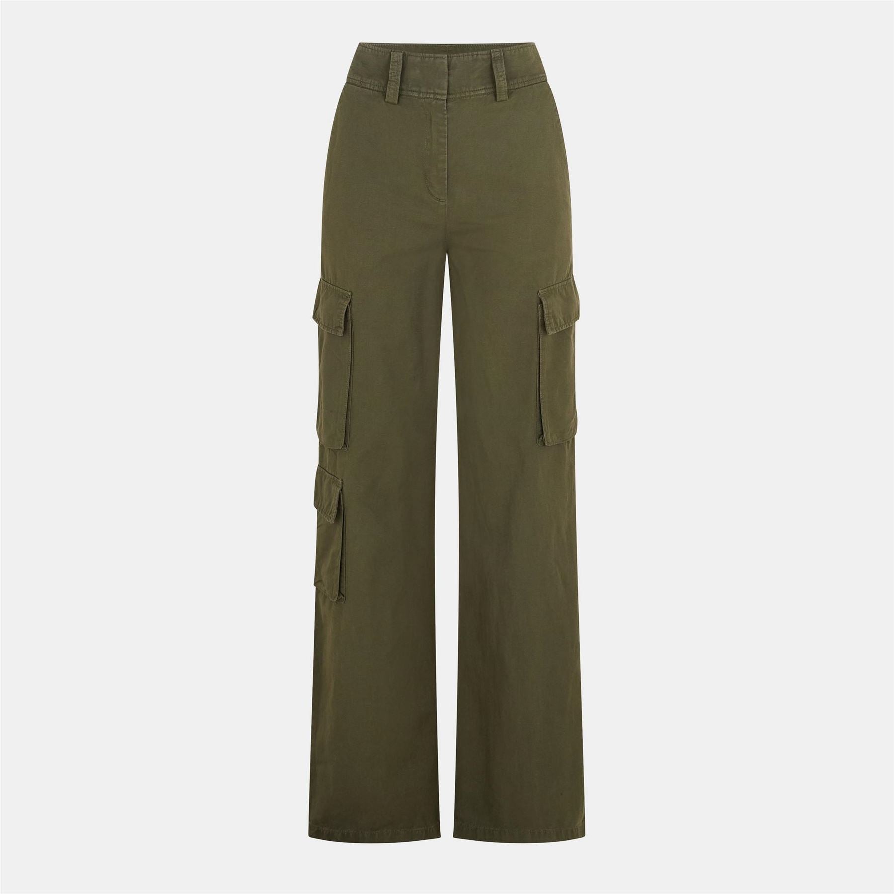 Hugo Hala 1 Solid Patterned Wide Leg Cargo