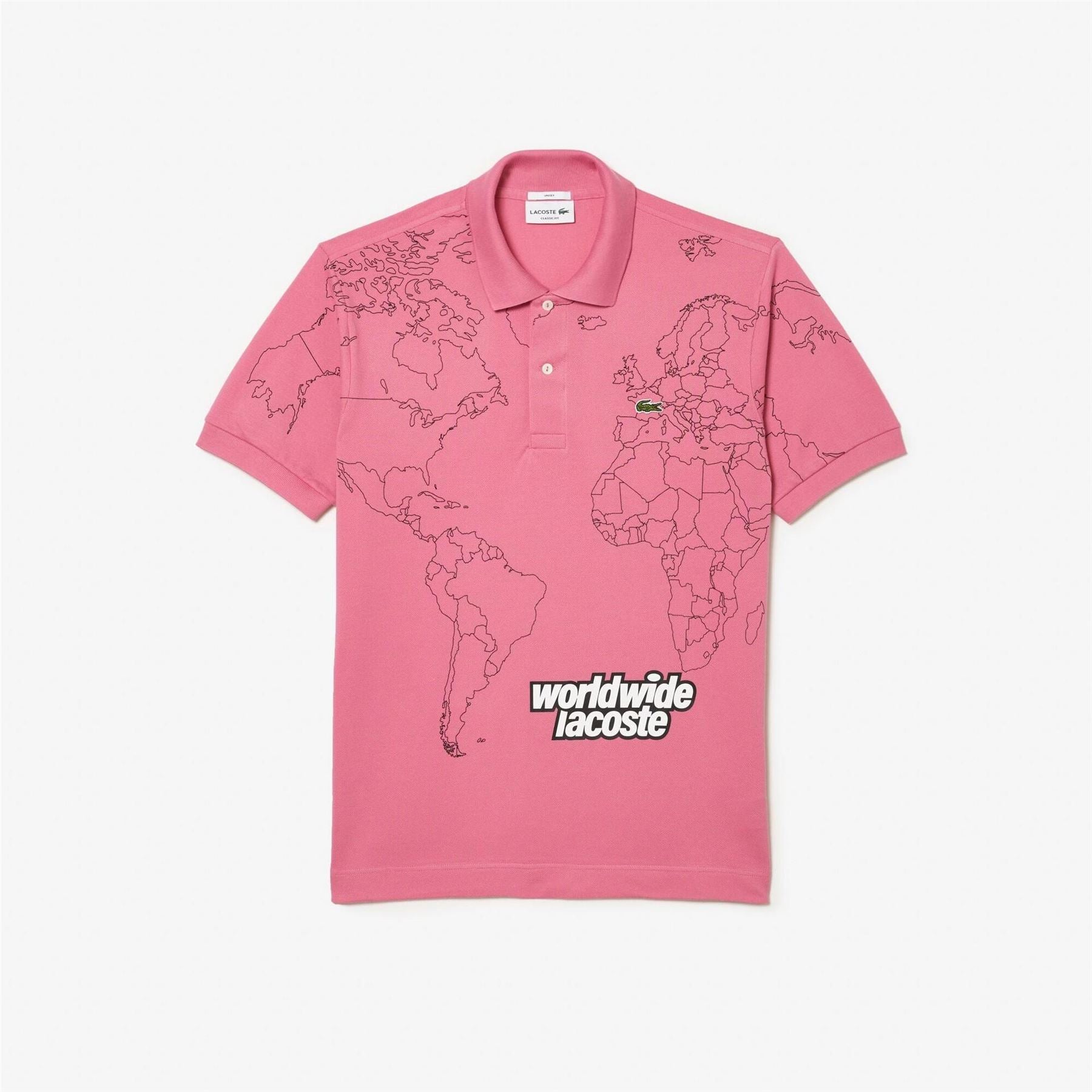 Lacoste Regular Fit Geographic Print Shirt