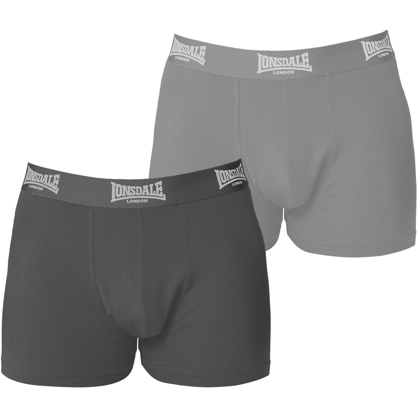 Lonsdale Mens 2 Pack Trunk