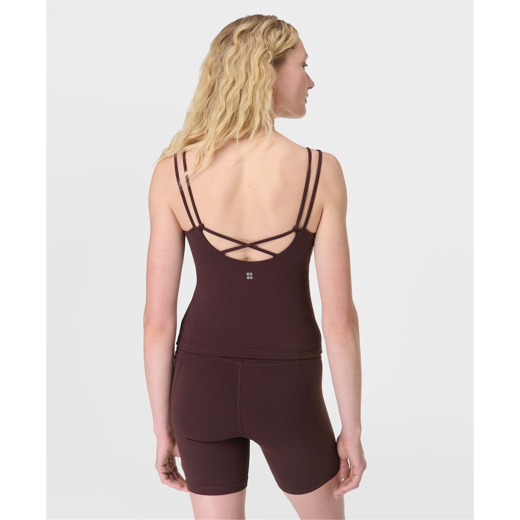 Sweaty Betty Ultimate Cropped Slim Fit Spaghetti Strap Tank