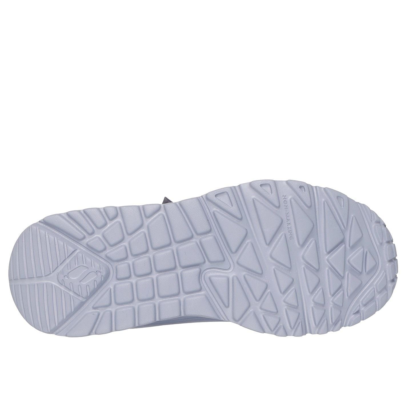 Skechers Monochromatic Lace Up Sneaker W Qua Low Top Trainers Girls