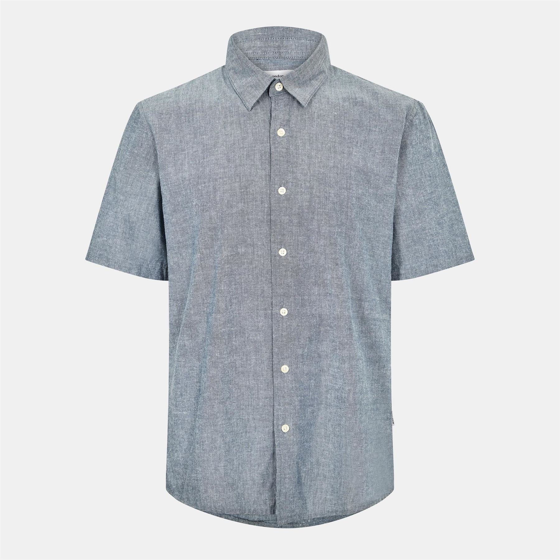 Peter Werth Collared Neck Short Sleeve Regular Fit Shirt
