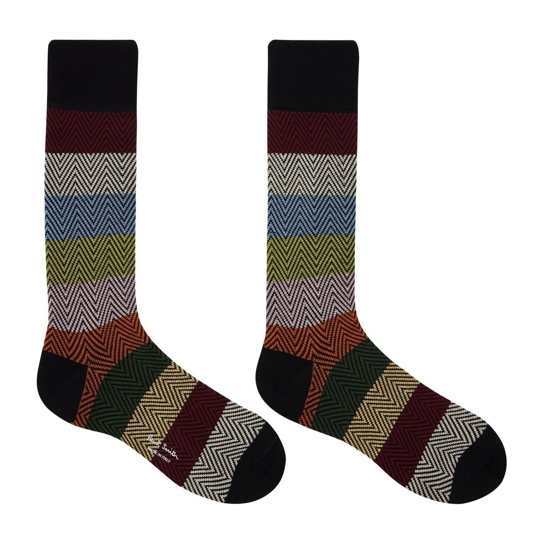 Paul Smith 3 Pack All Over Print Gift Box Crew Socks