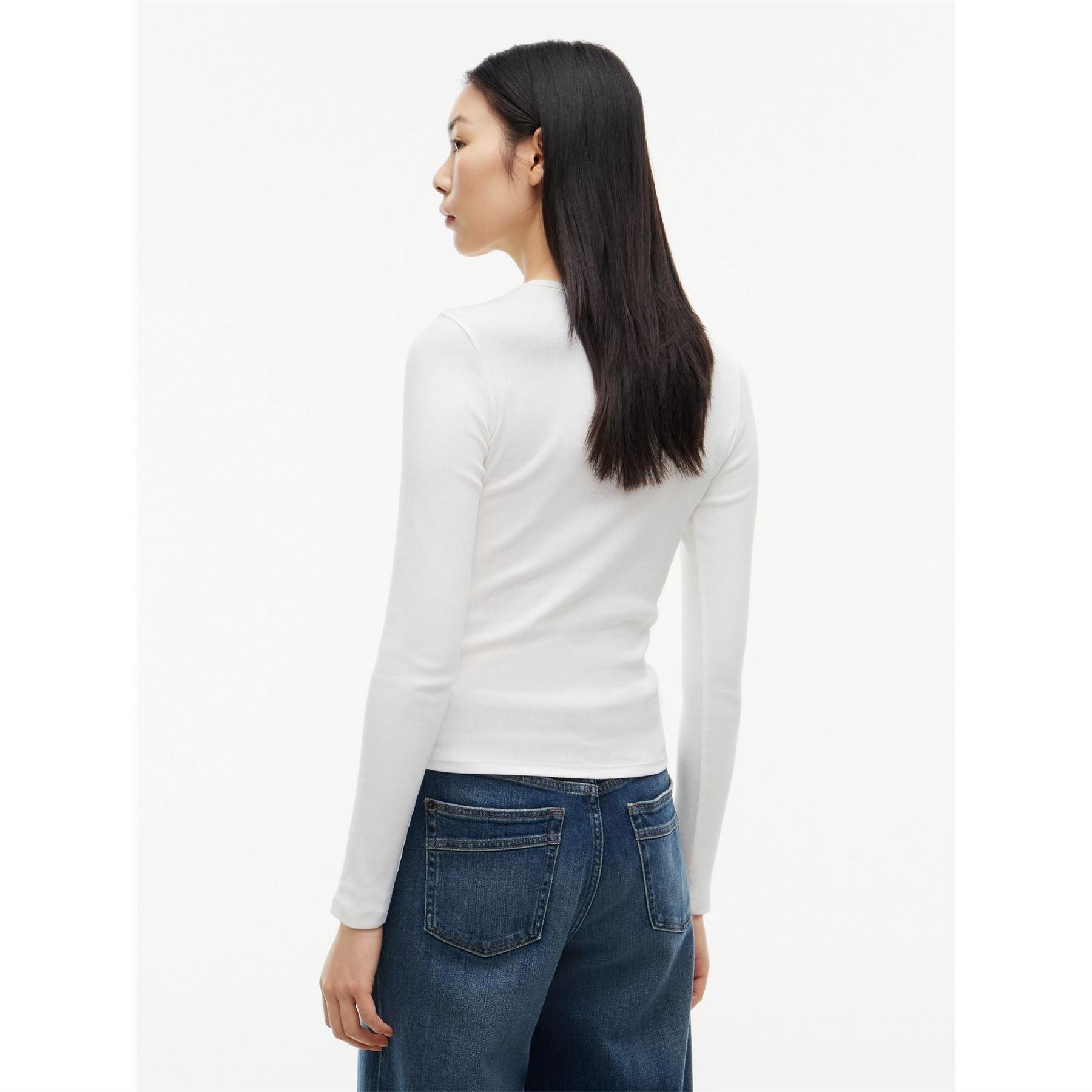 Tommy Jeans Bdg Ls T-Shirt Ld64