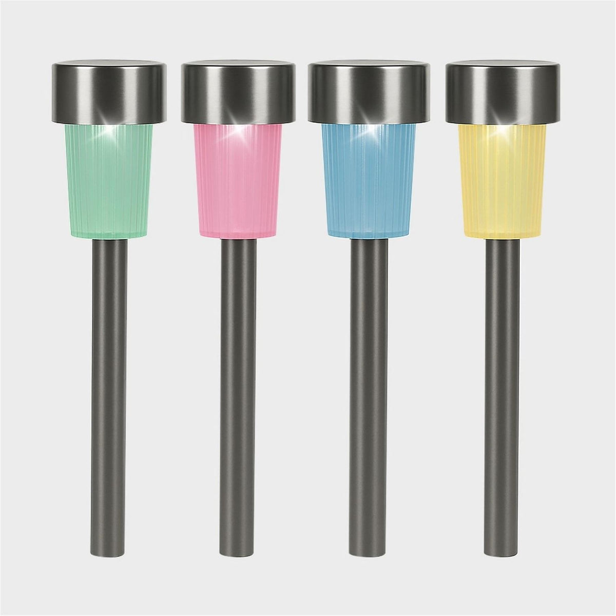 Streetwize Stake Lights   Colour Changing 4 Pack